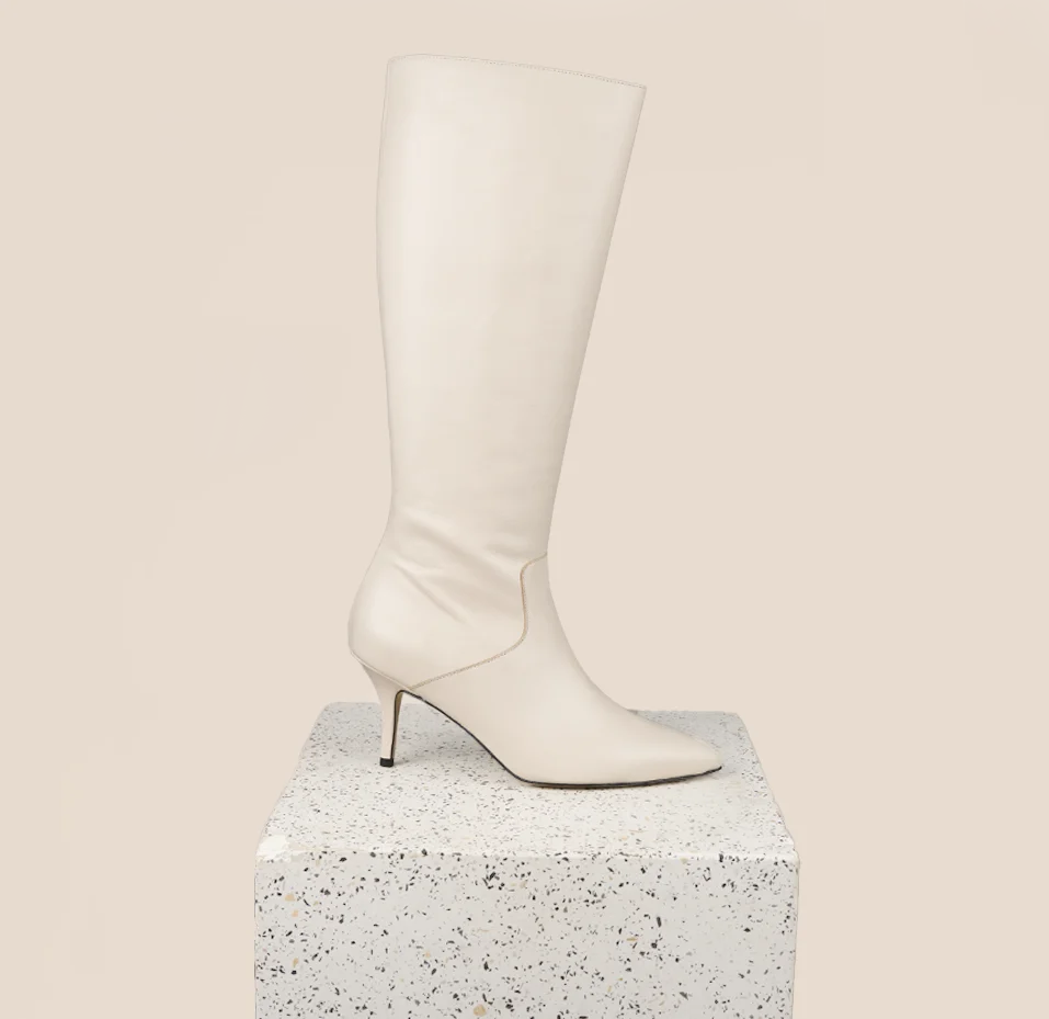 Alassio - Latte Leather - Image 3