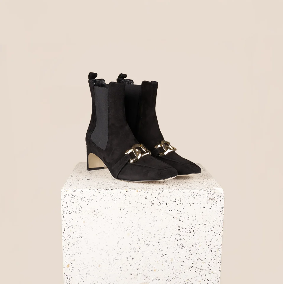 Alice - Black Suede - Image 3