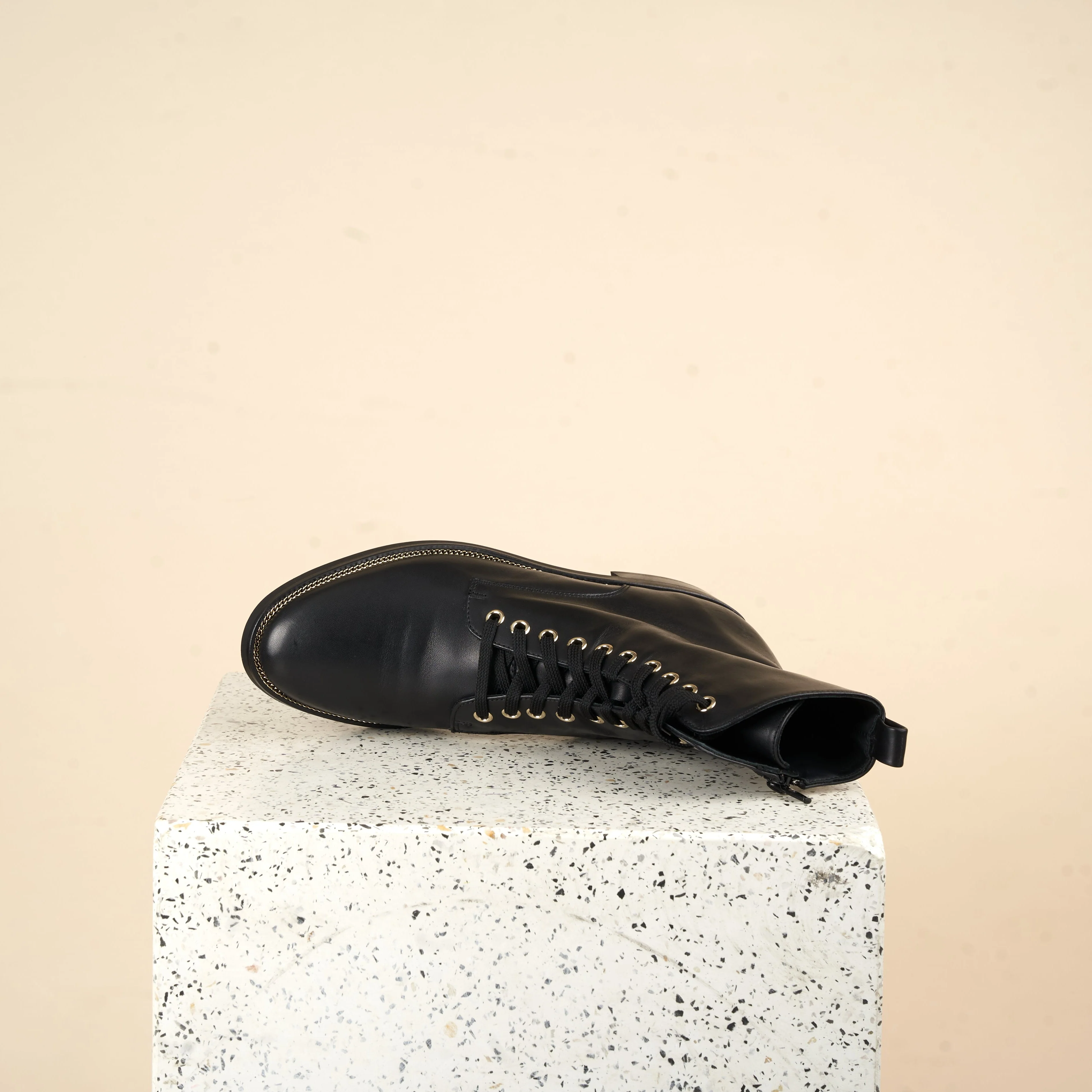 Asti Due - Black Leather - Image 6