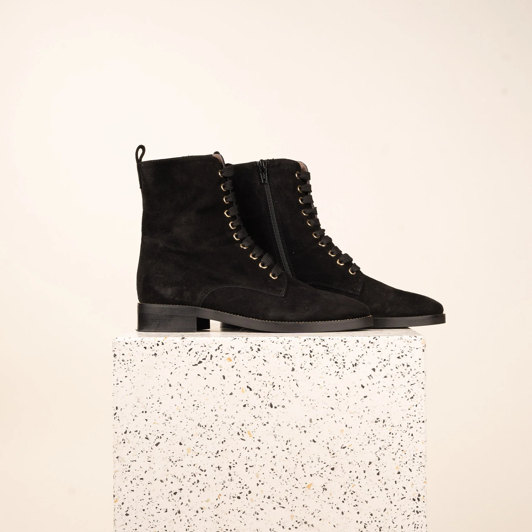 Asti Due - Black Suede - Image 2