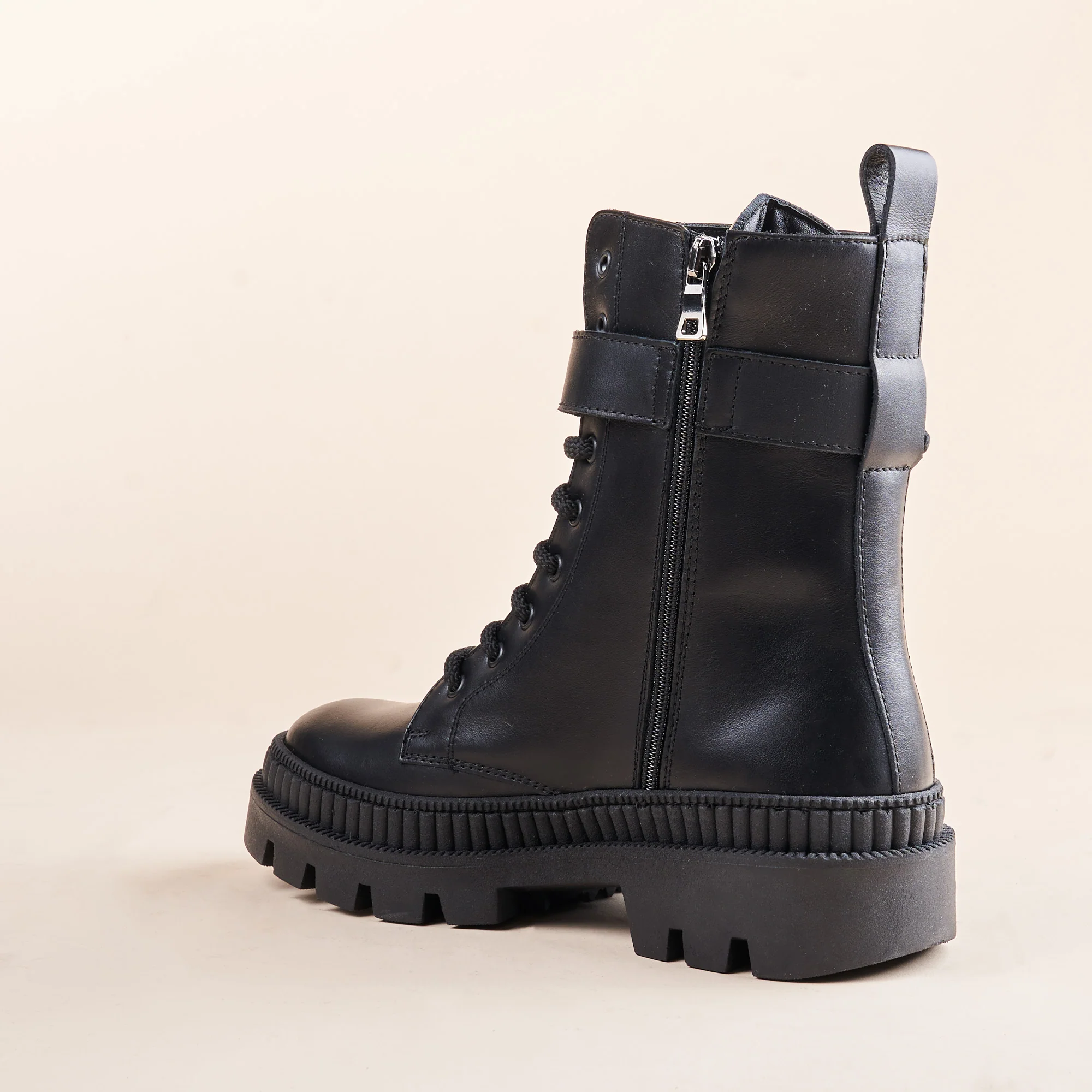 Atina - Black Leather - Image 3