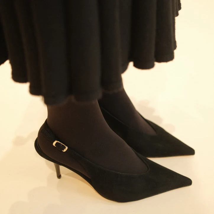 Avola - Black Suede - Image 4