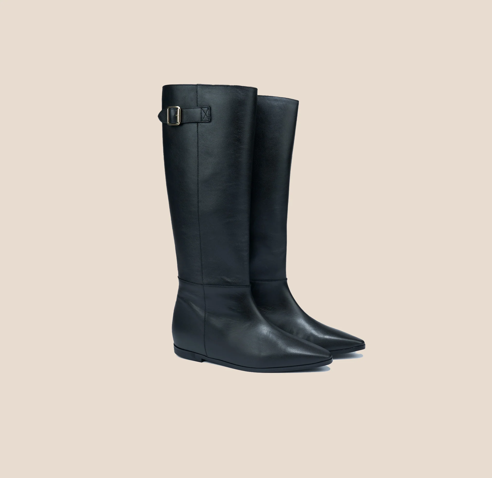 Bergamo - Black Leather - Image 2