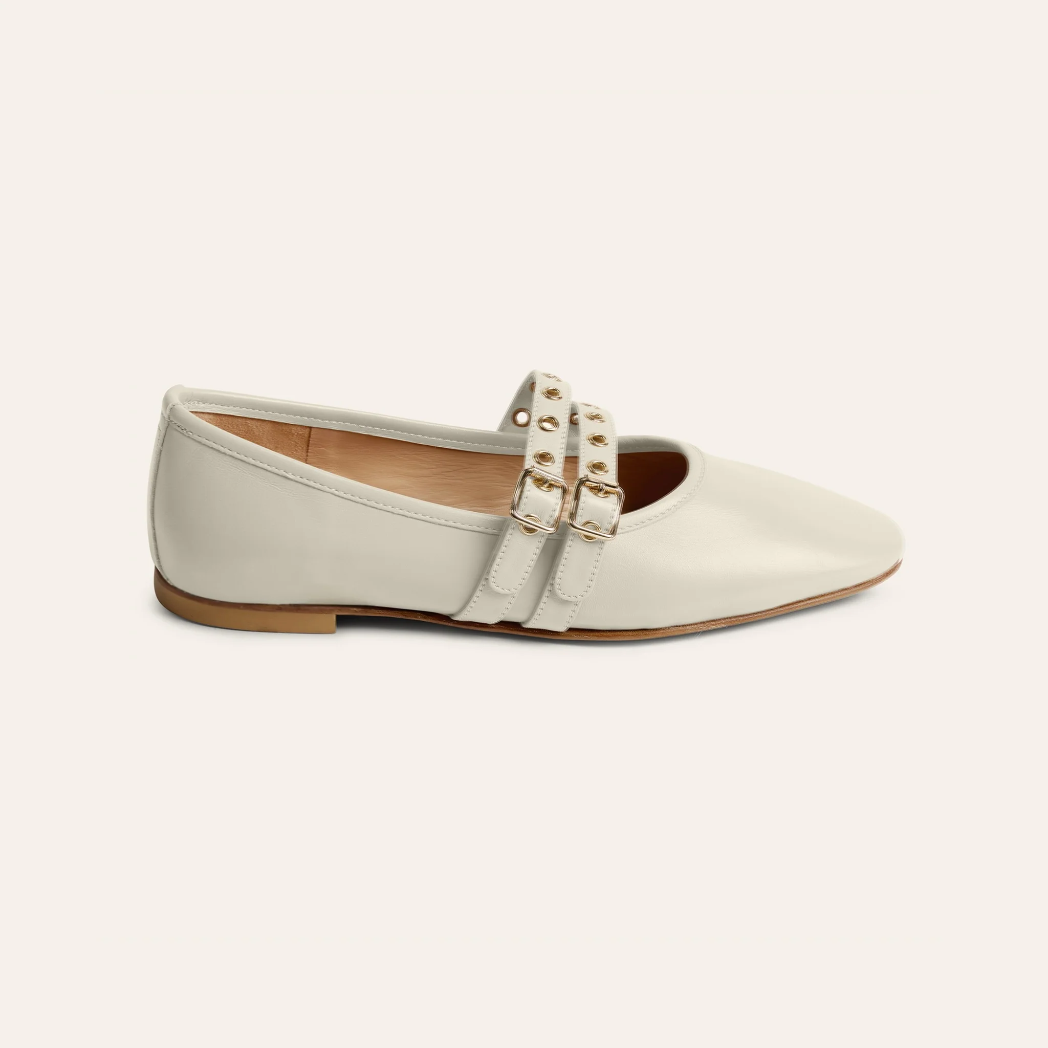 Como 2 Buckle - Ivory - Image 3