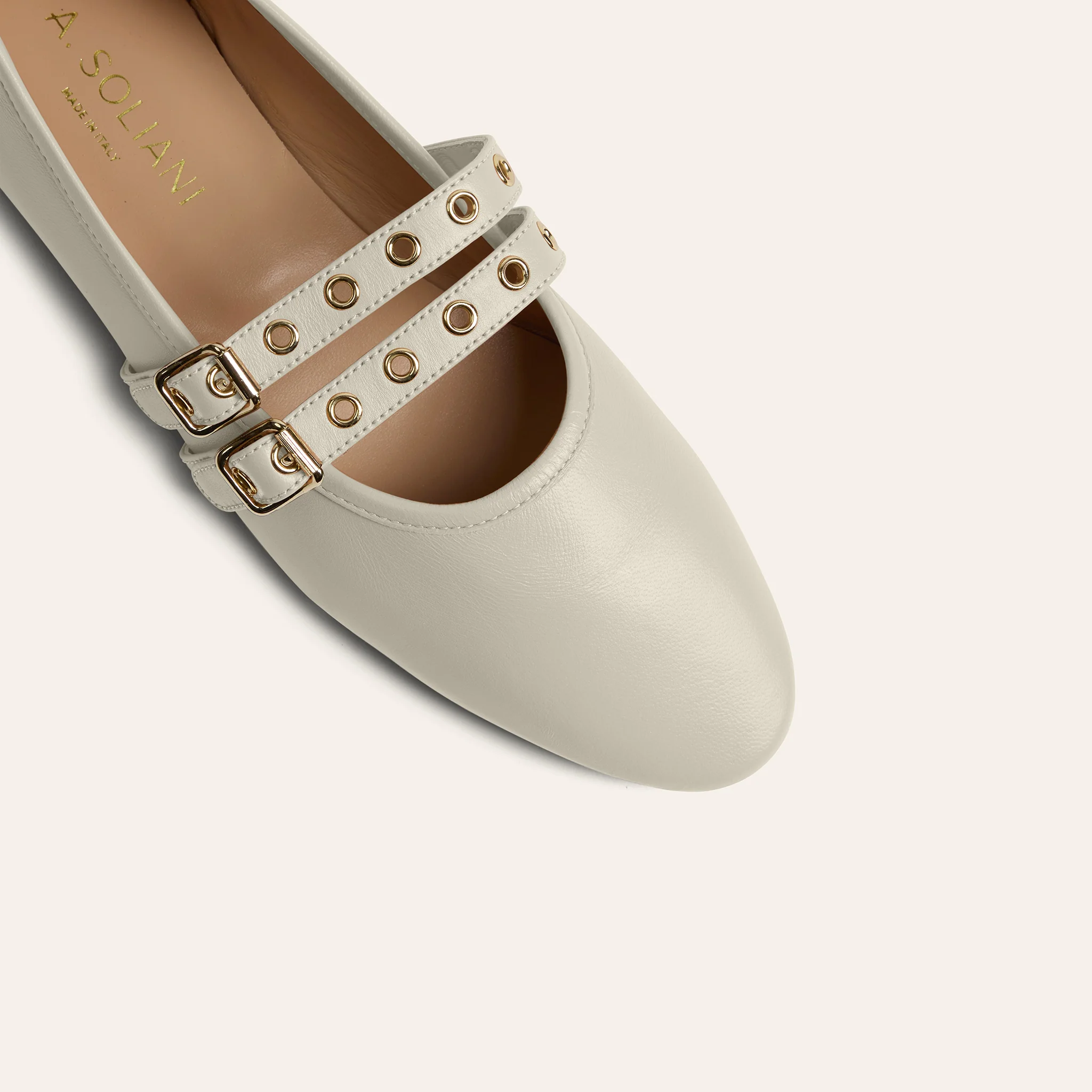 Como 2 Buckle - Ivory - Image 6