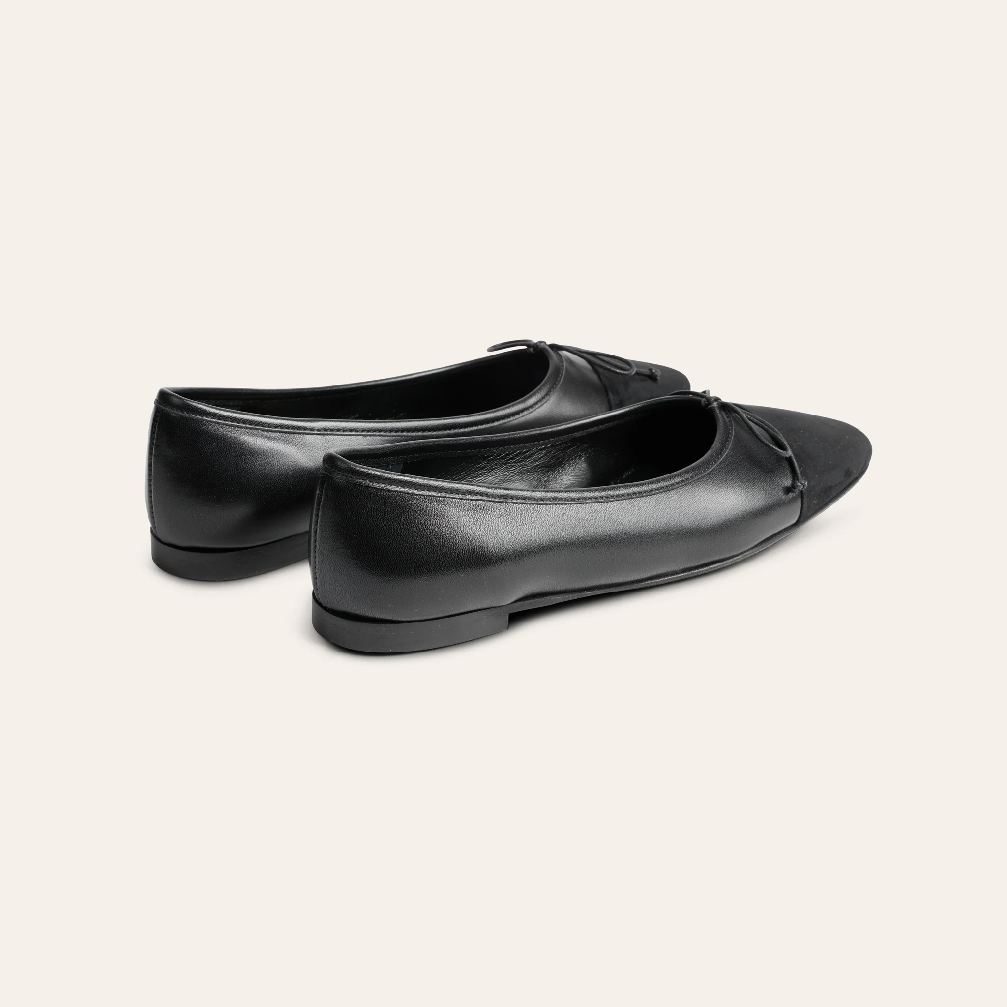 Como - Black Leather/Suede - Image 4