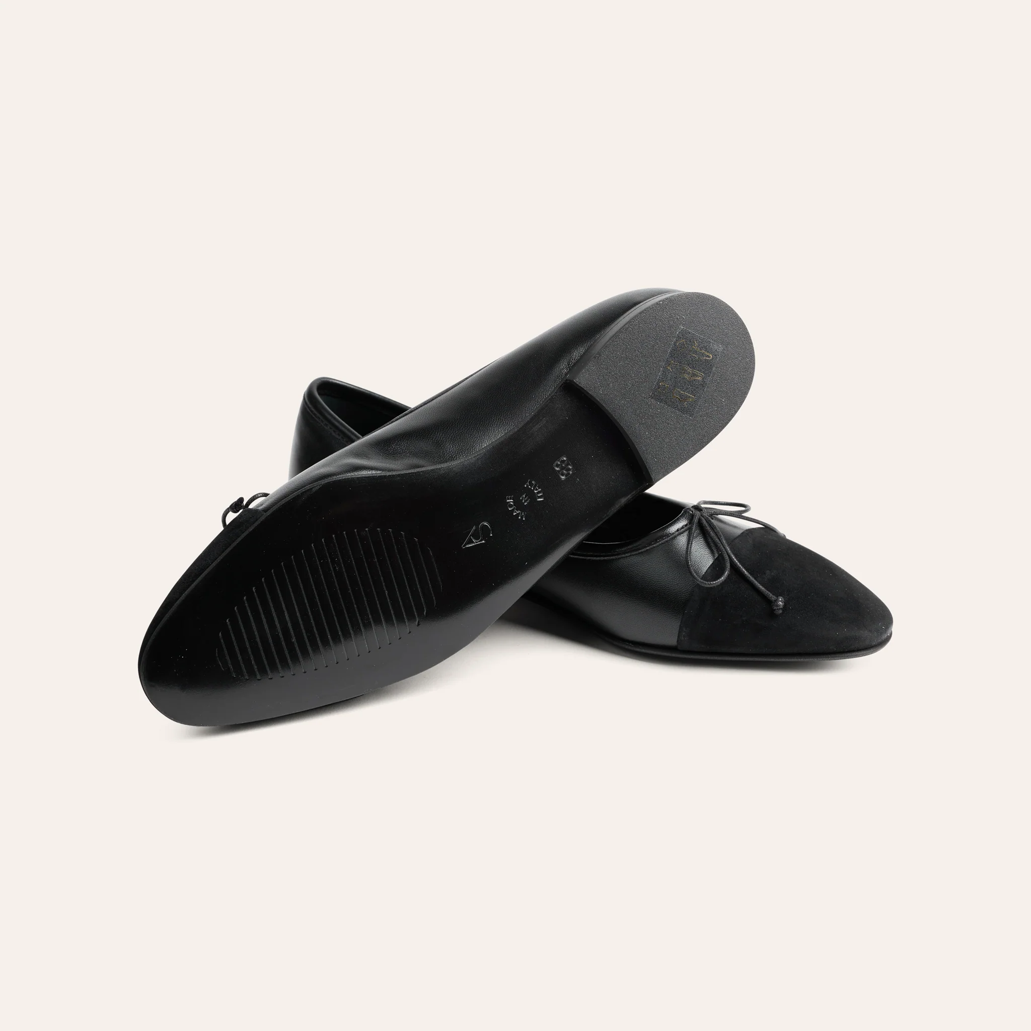 Como - Black Leather/Suede - Image 5