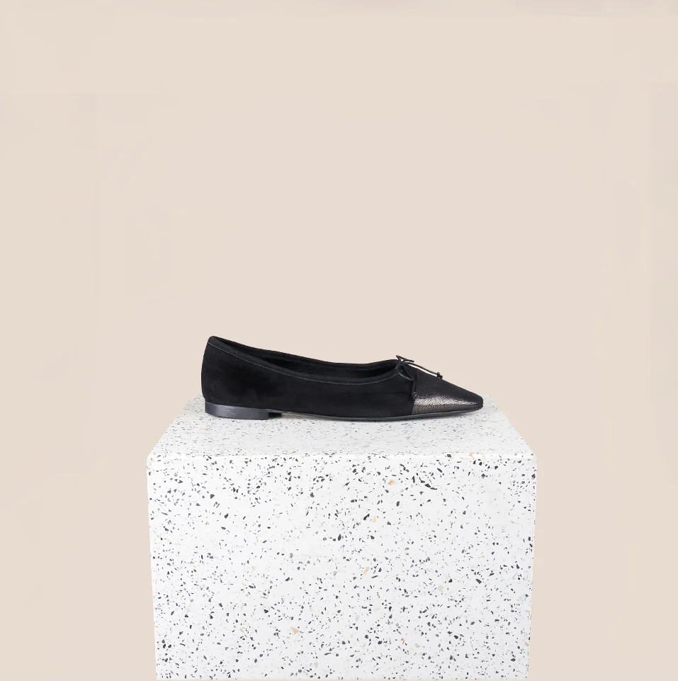 Como - Black Suede/ Bronze Glimmer - Image 2