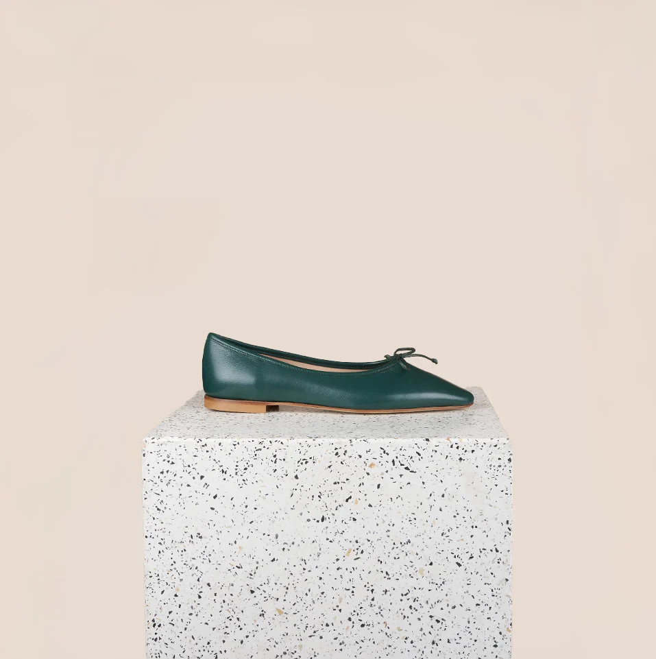 Como - Forest Green Leather - Image 2
