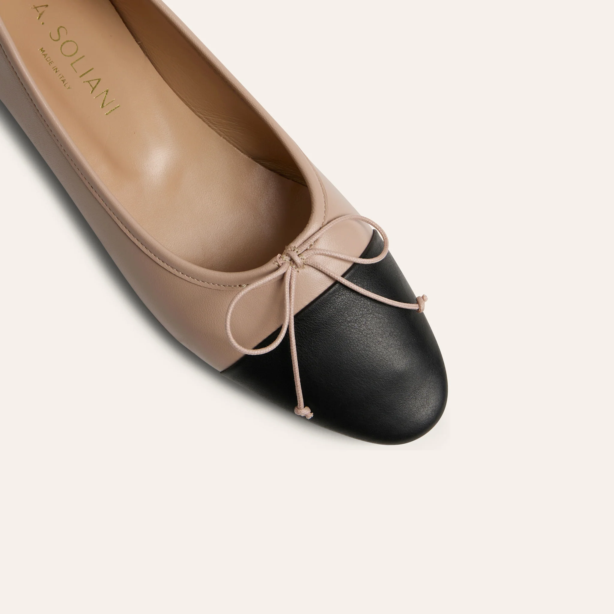 Como - Beige Nude/Black - Image 4