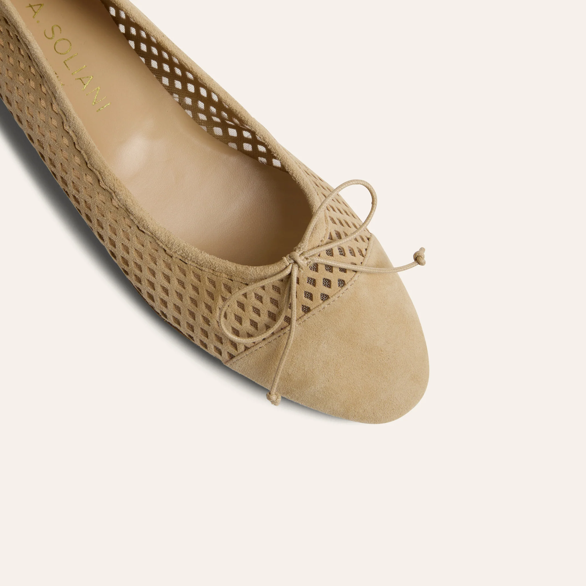 Como - Perforated Sand Suede - Image 6