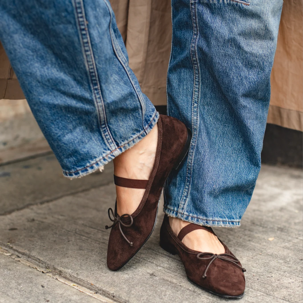 Como Strap - Chocolate Suede - Image 3