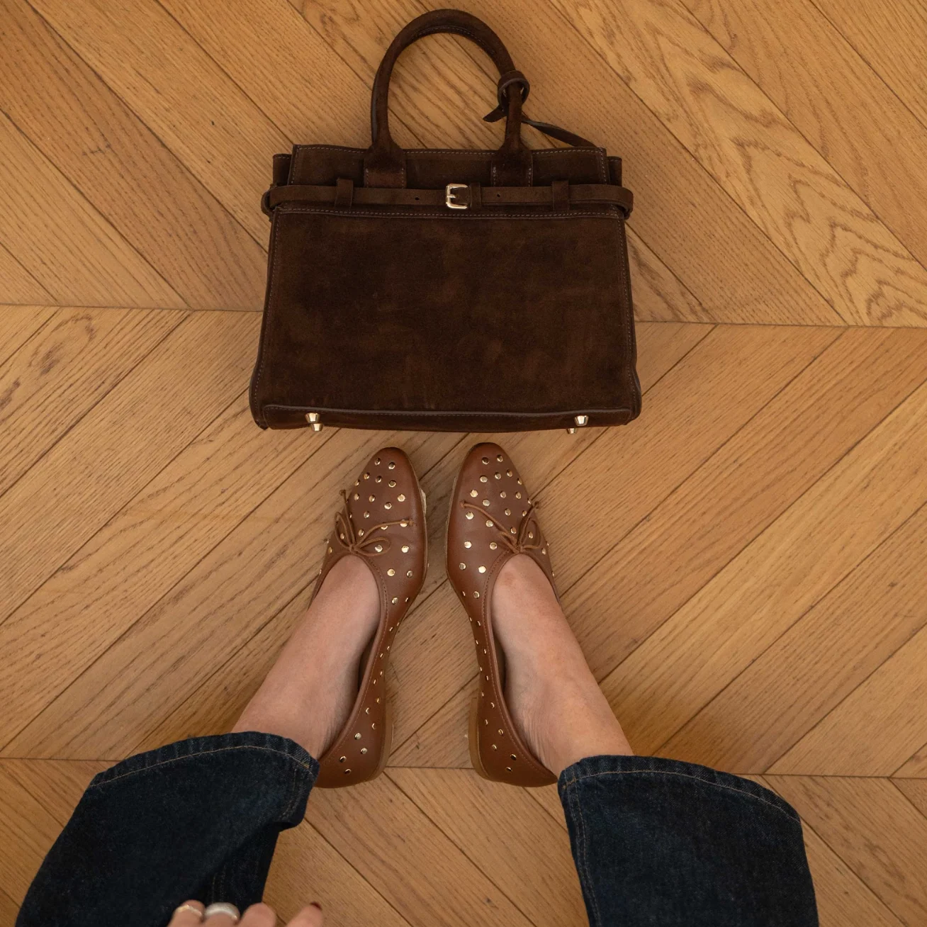 Como Studs Cognac - Image 3