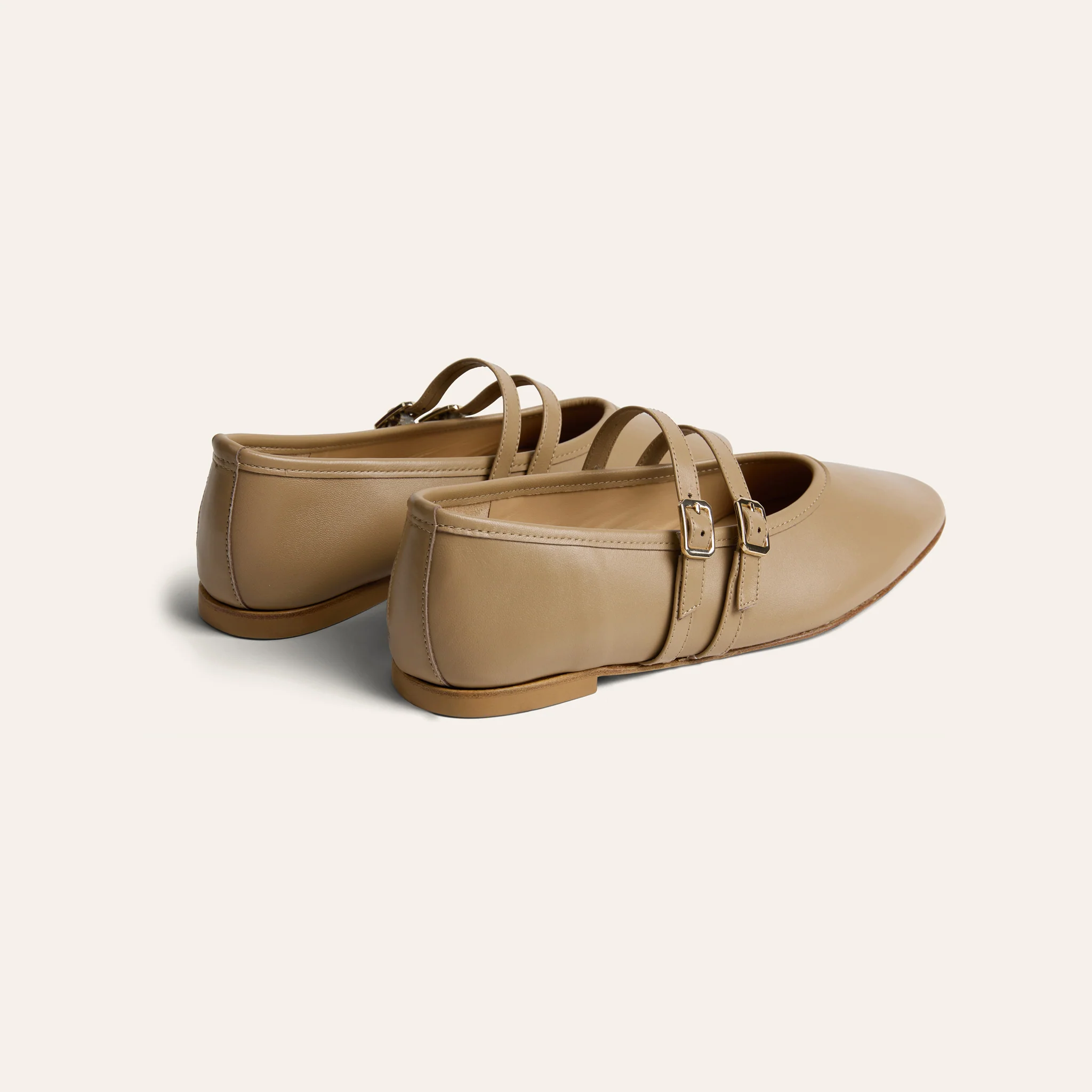Cori 2 Buckle - Light Taupe - Image 5