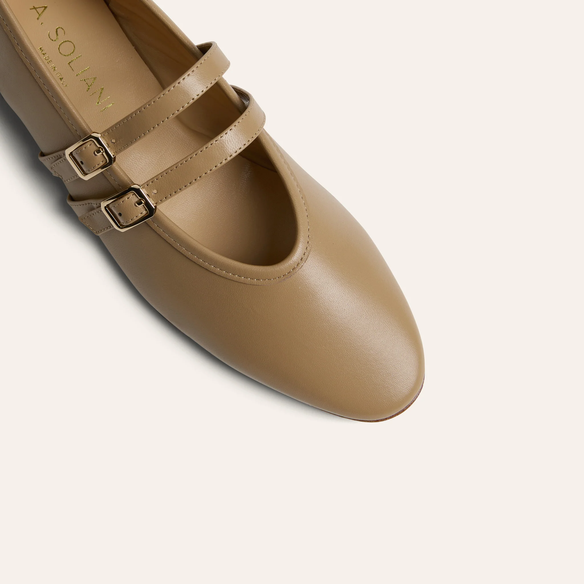 Cori 2 Buckle - Light Taupe - Image 6
