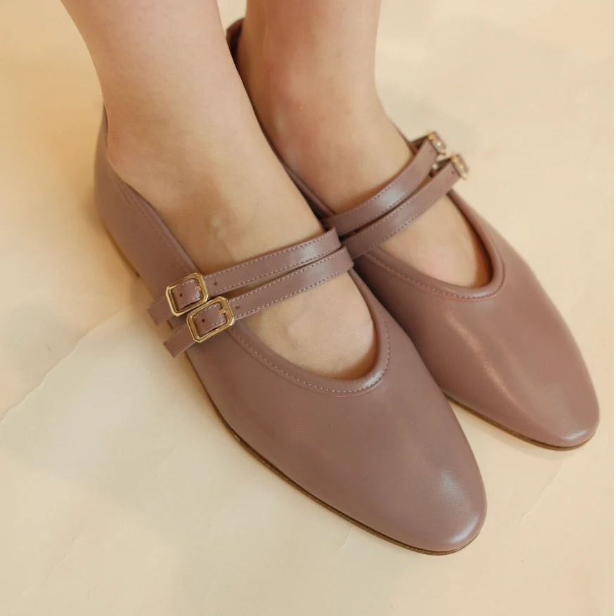Cori 2 Buckle - Mauve - Image 3