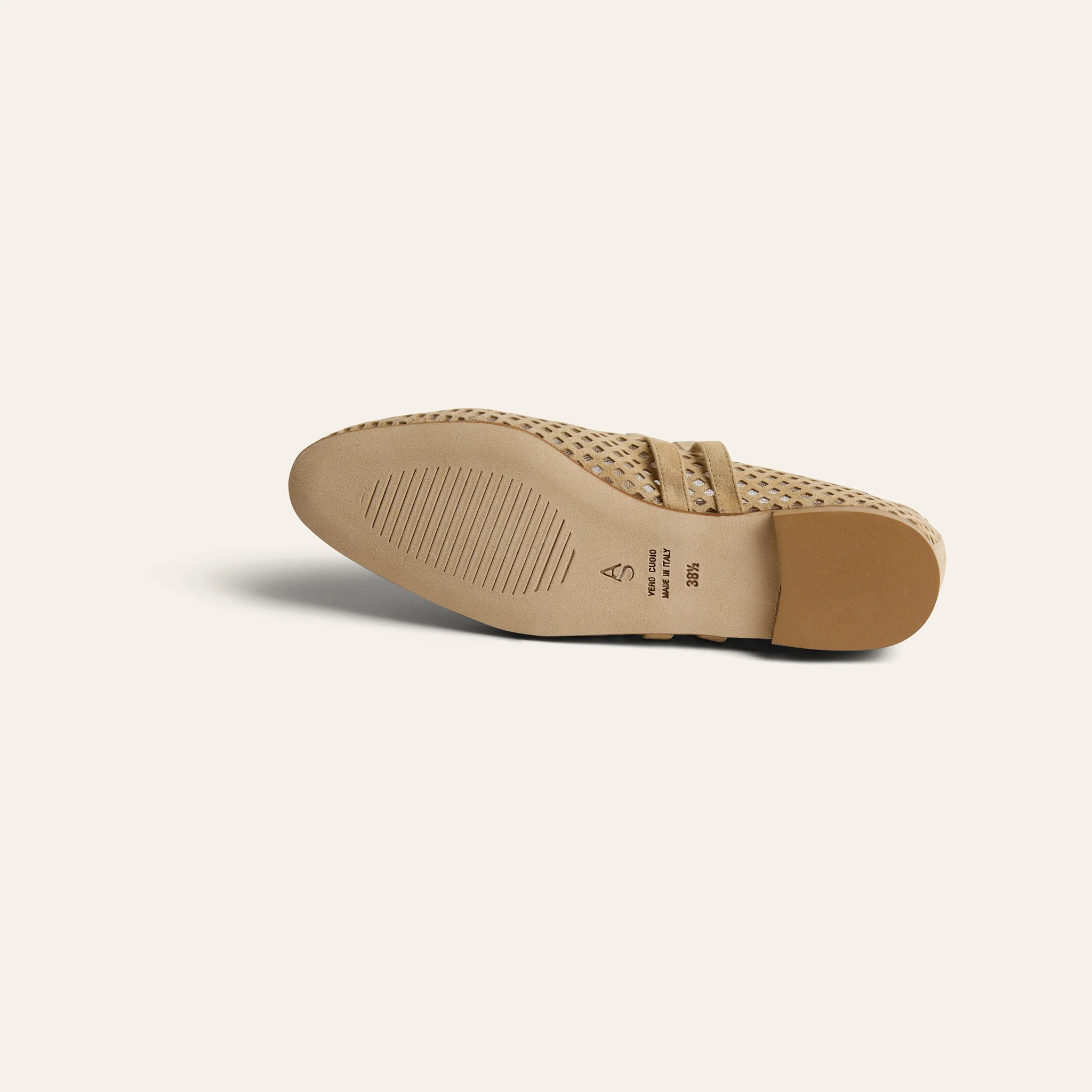 Cori 2 Buckle - Perforated Sand Suede - Image 6