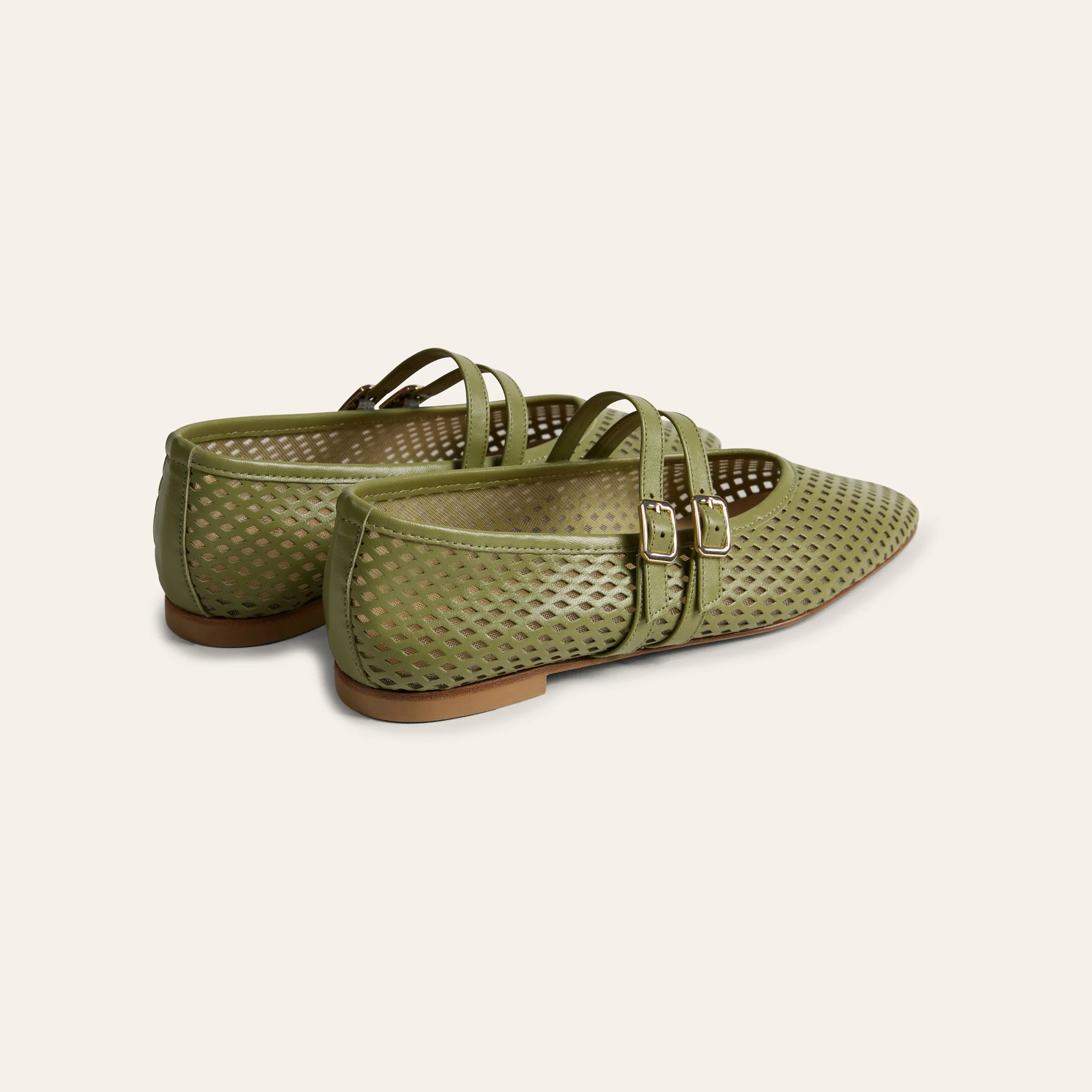 Cori 2 Buckle - Perforated Seafoam - Image 5