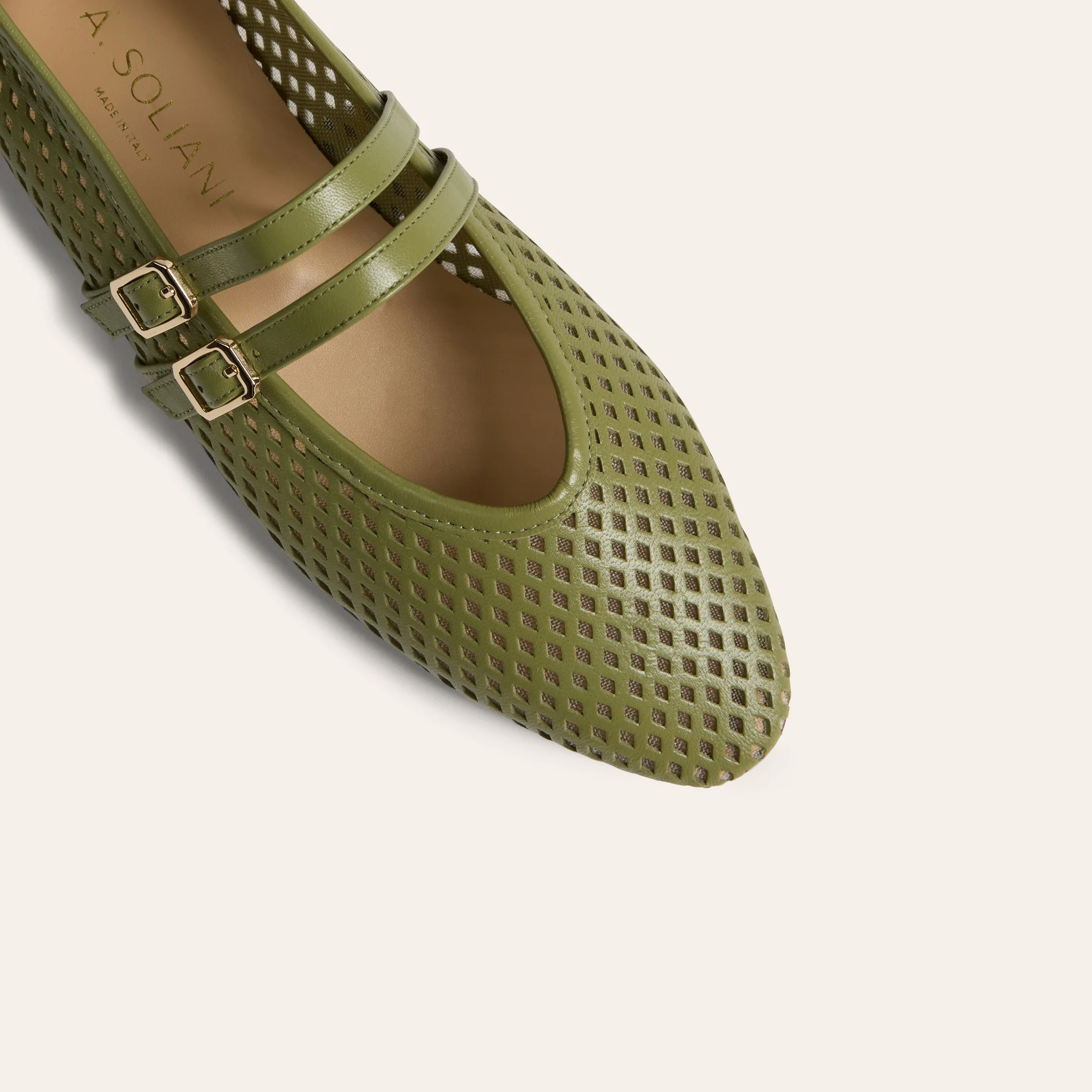 Cori 2 Buckle - Perforated Seafoam - Image 6