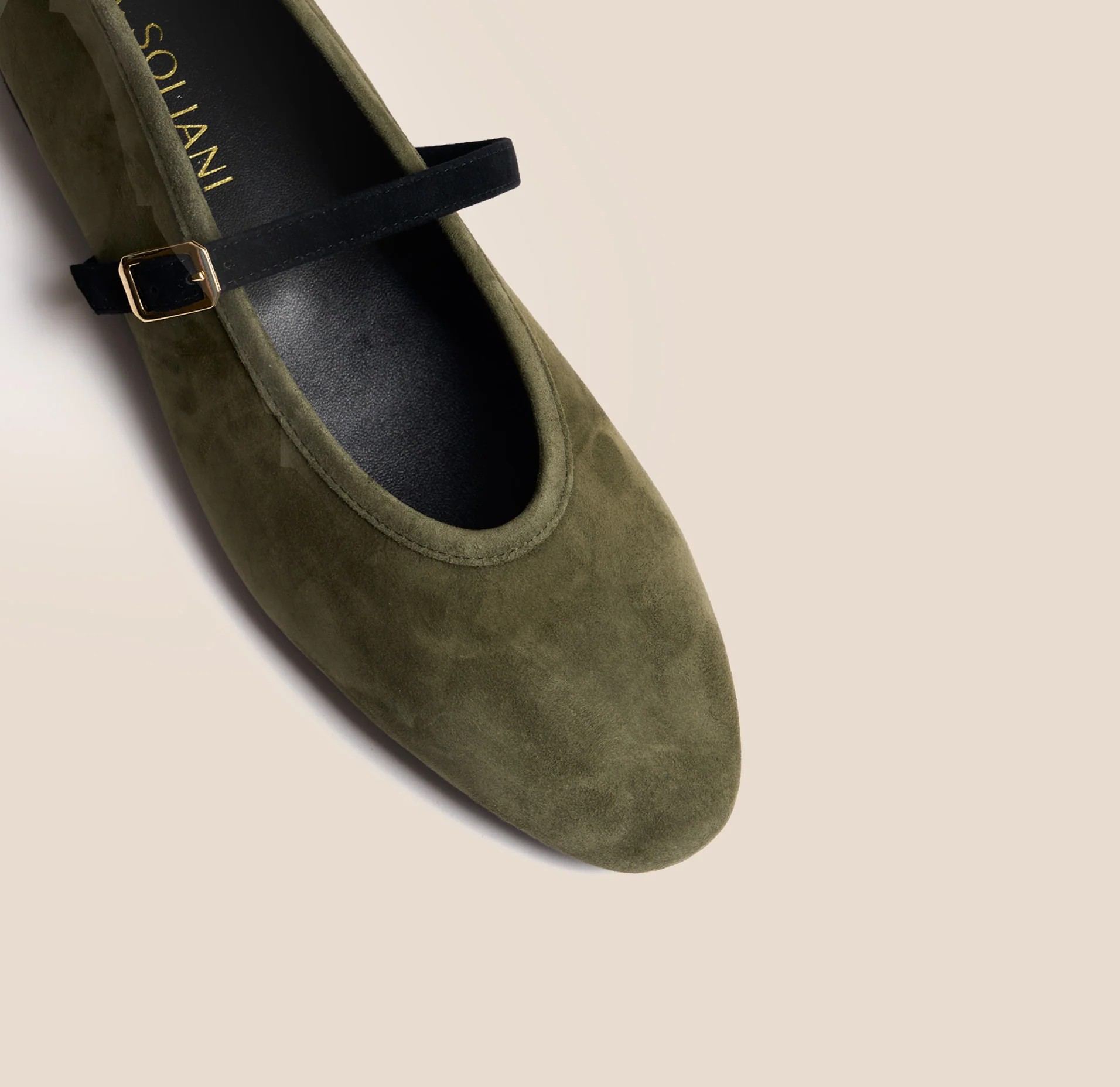 Cori - Army Green Suede - Image 3
