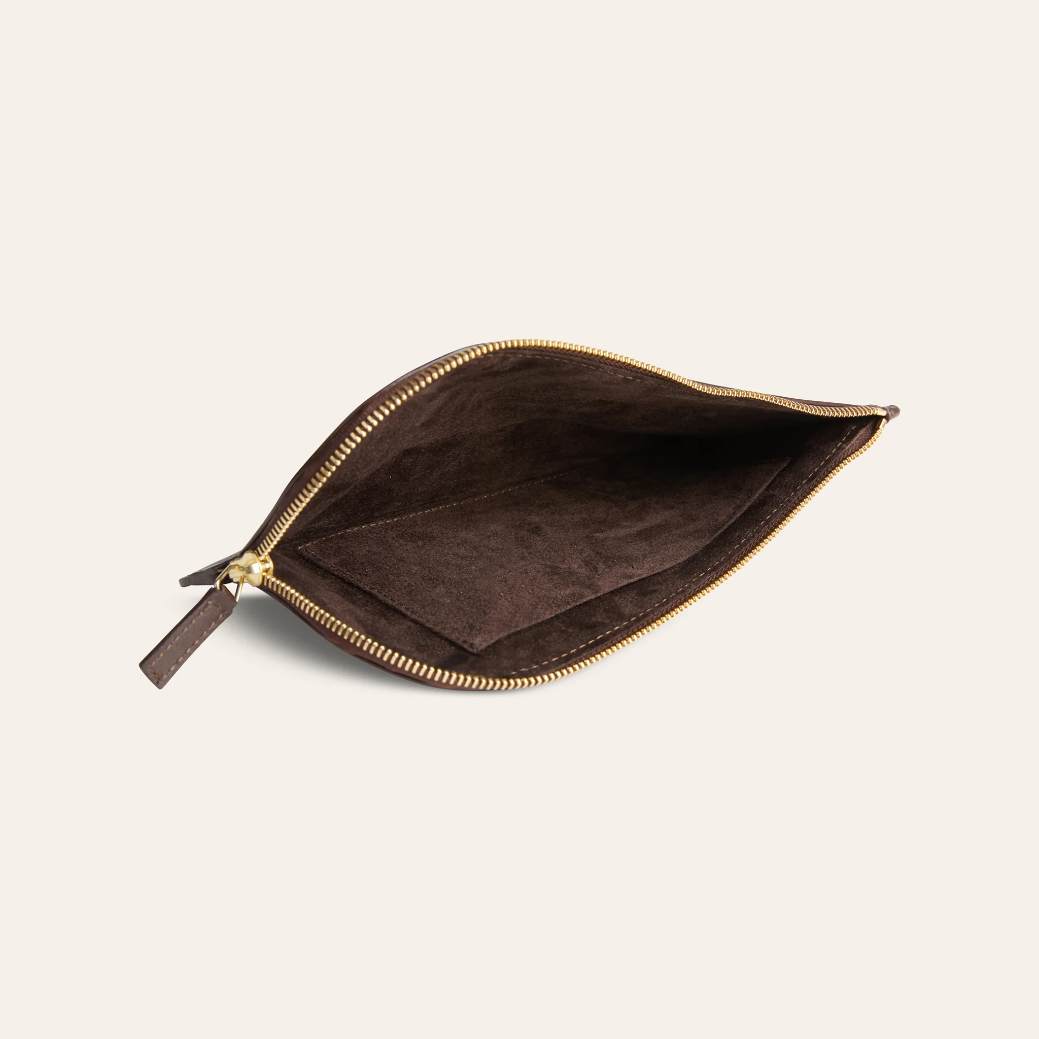 Crossover Bag - Chocolate Suede - Image 3