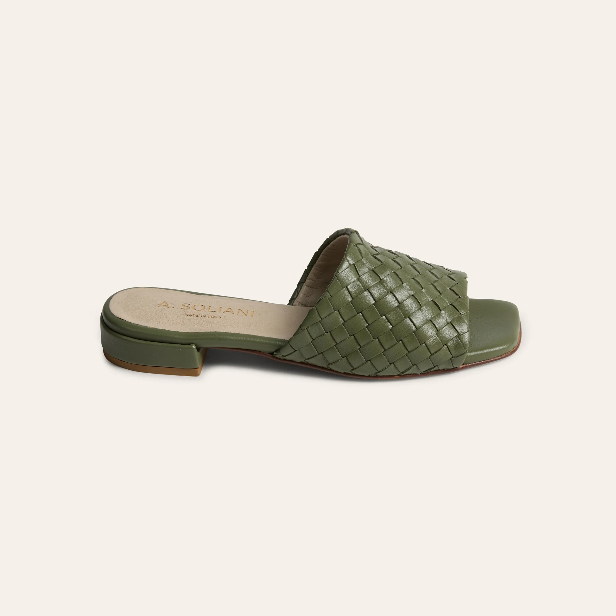 Fiore - Woven Leather Sage - Image 2