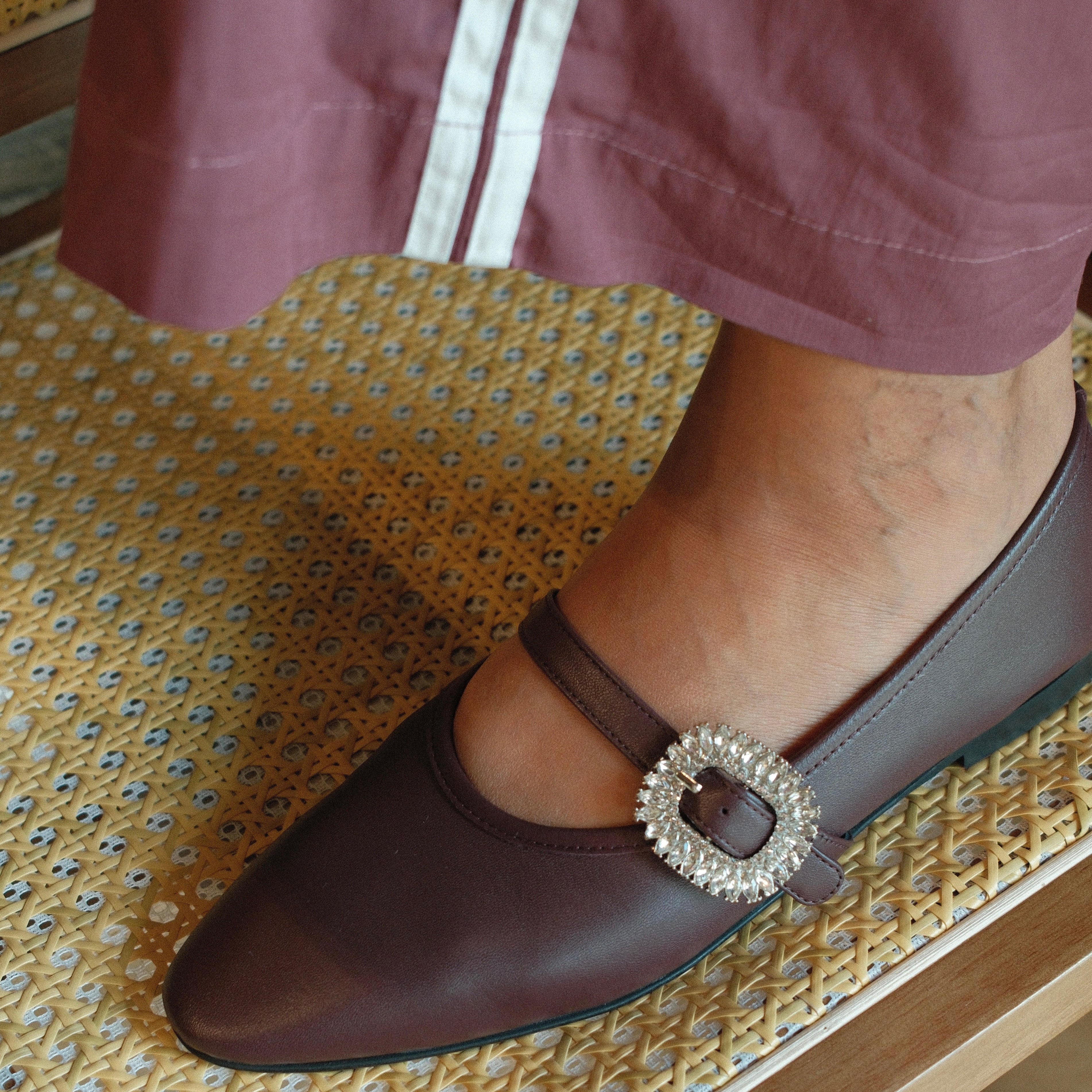 Gemma - Wine Leather - Image 3