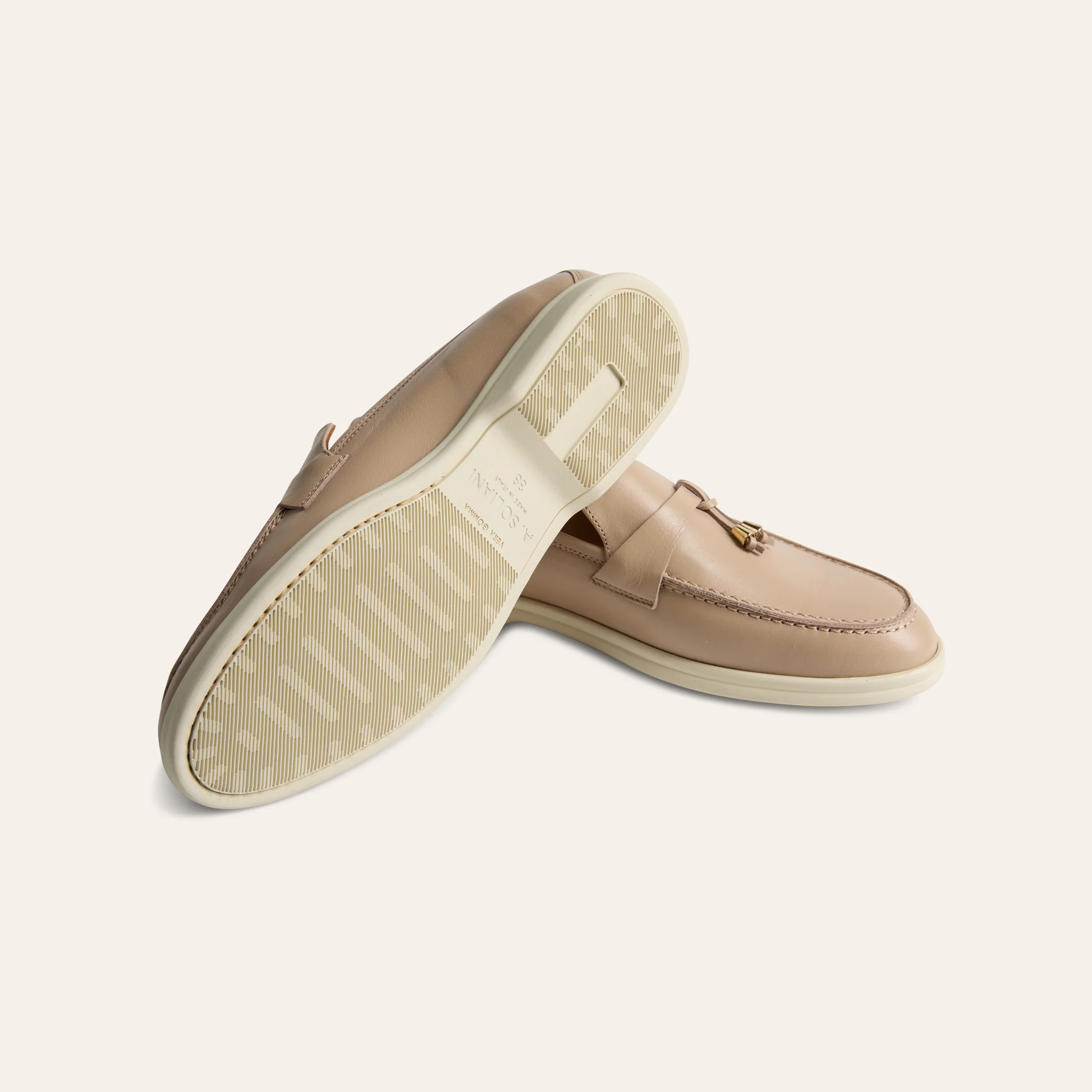 Lisa Tassels- Beige - Image 6