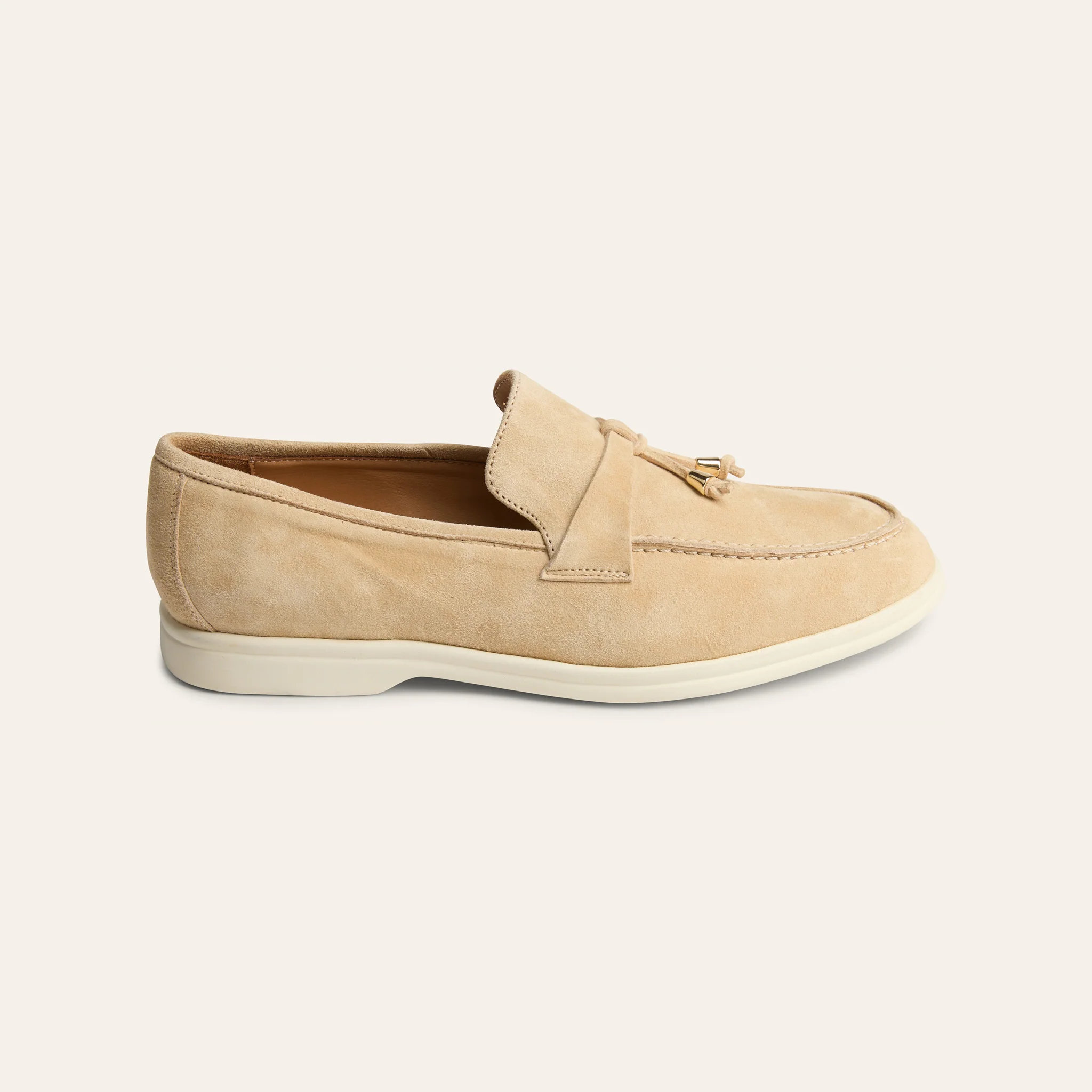 Lisa Tassels- Sand Suede - Image 4