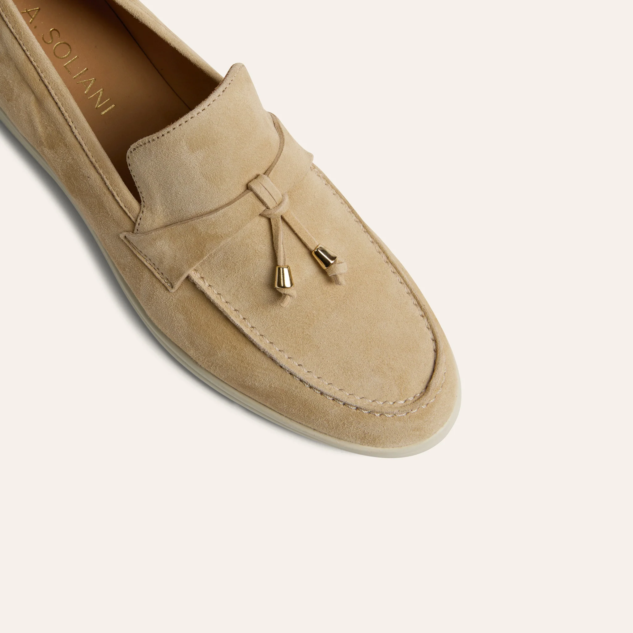 Lisa Tassels- Sand Suede - Image 5