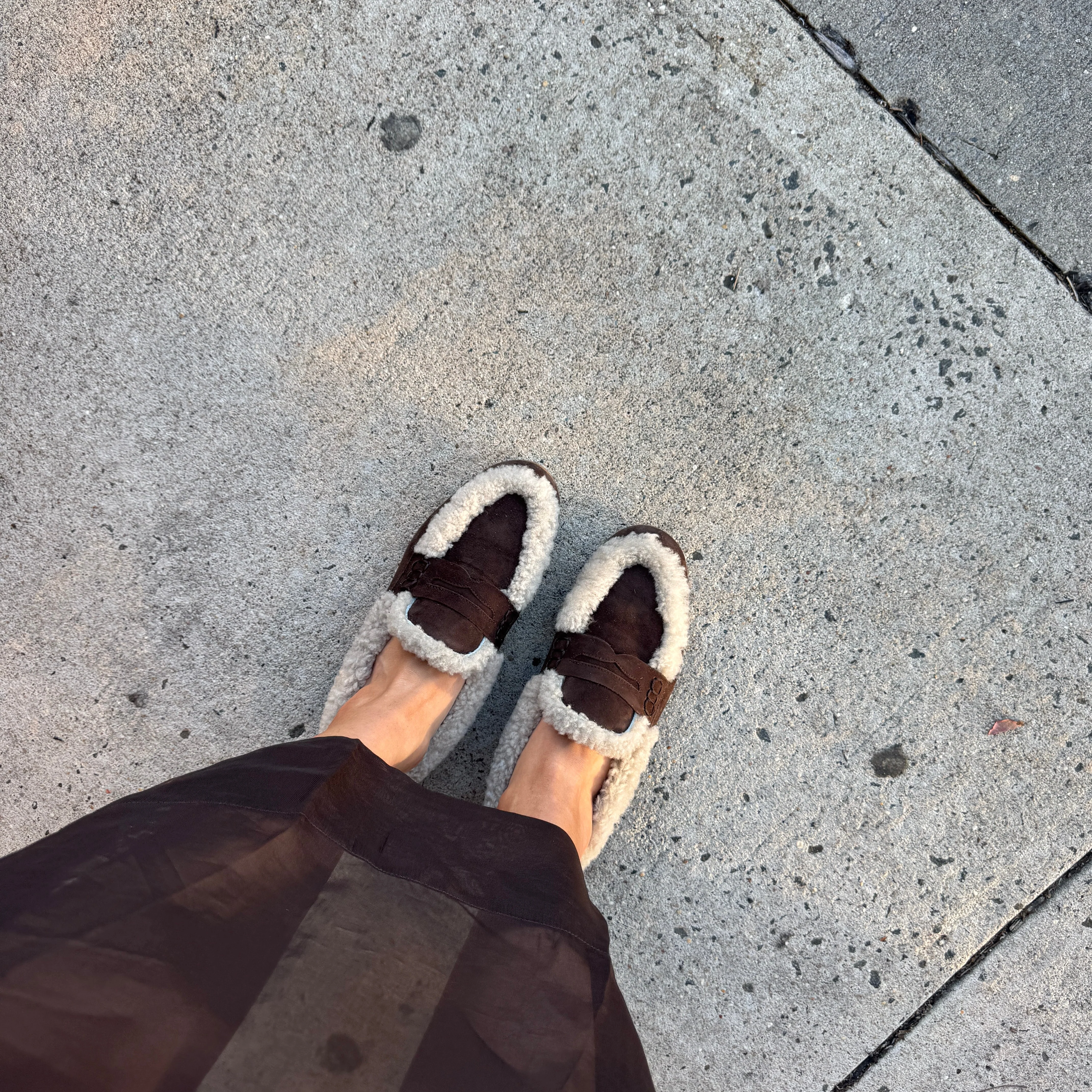 Lodi - Chocolate Suede/Shearling - Image 3