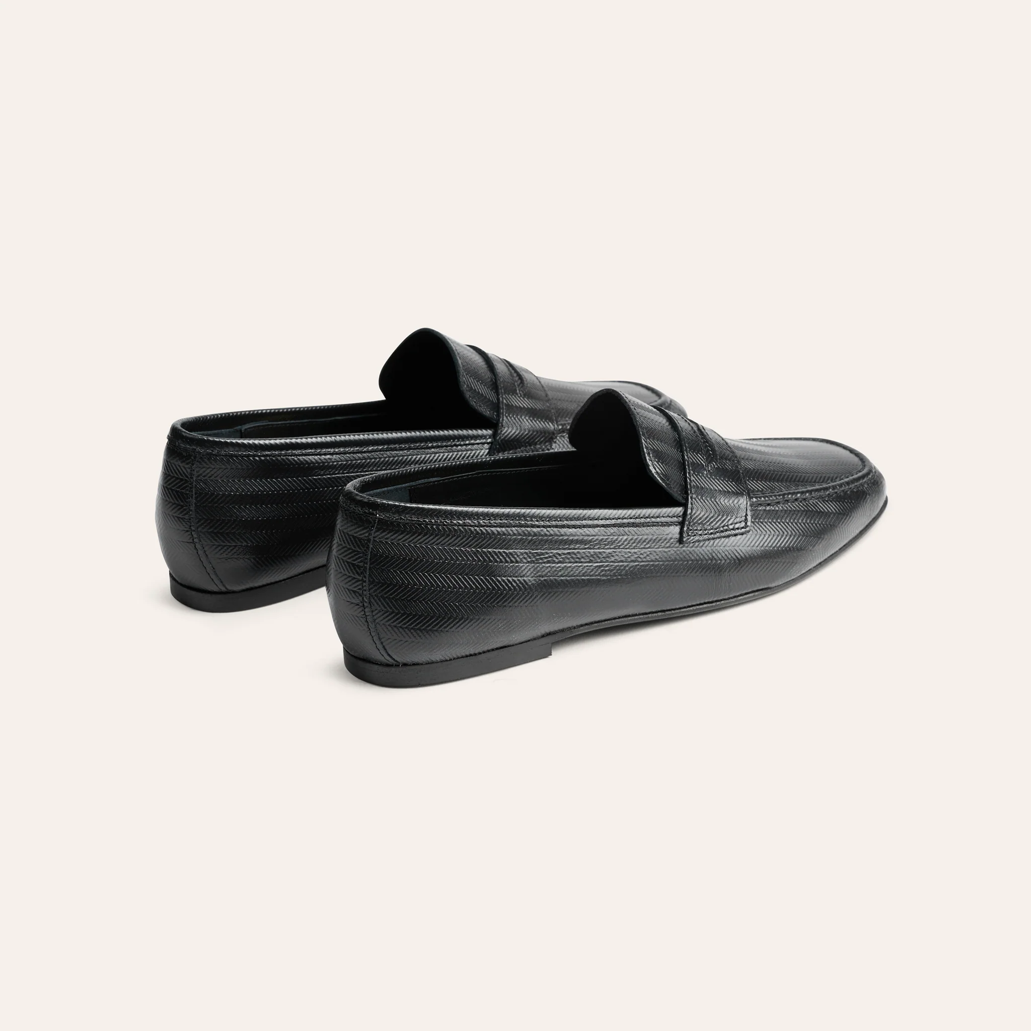 Lodi Due - Black Herringbone - Image 3