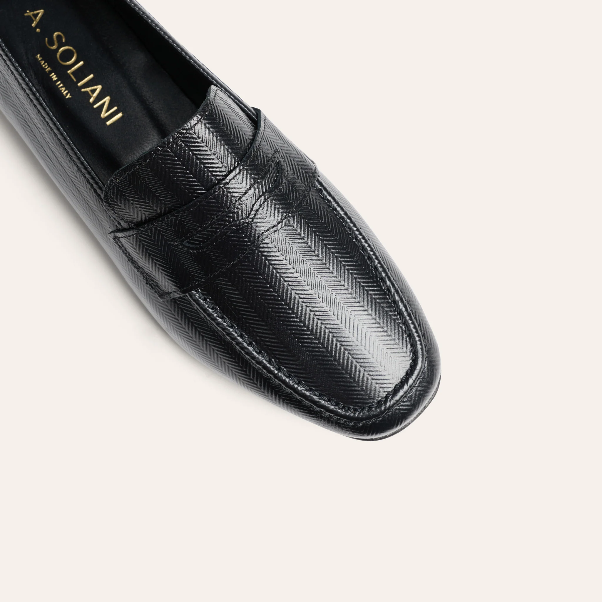 Lodi Due - Black Herringbone - Image 5