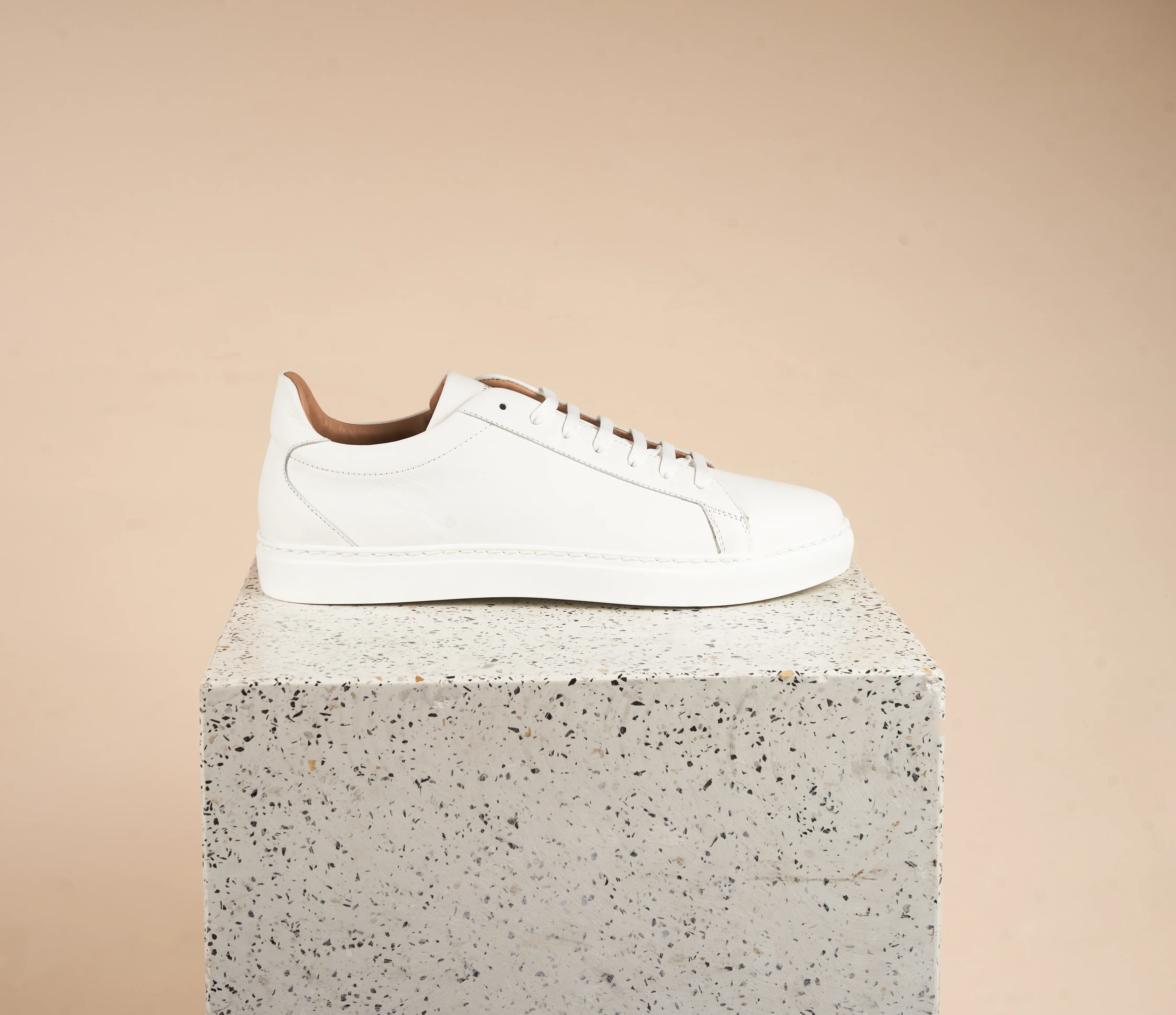 Men: Amalfi - Great White Sneakers - Image 3