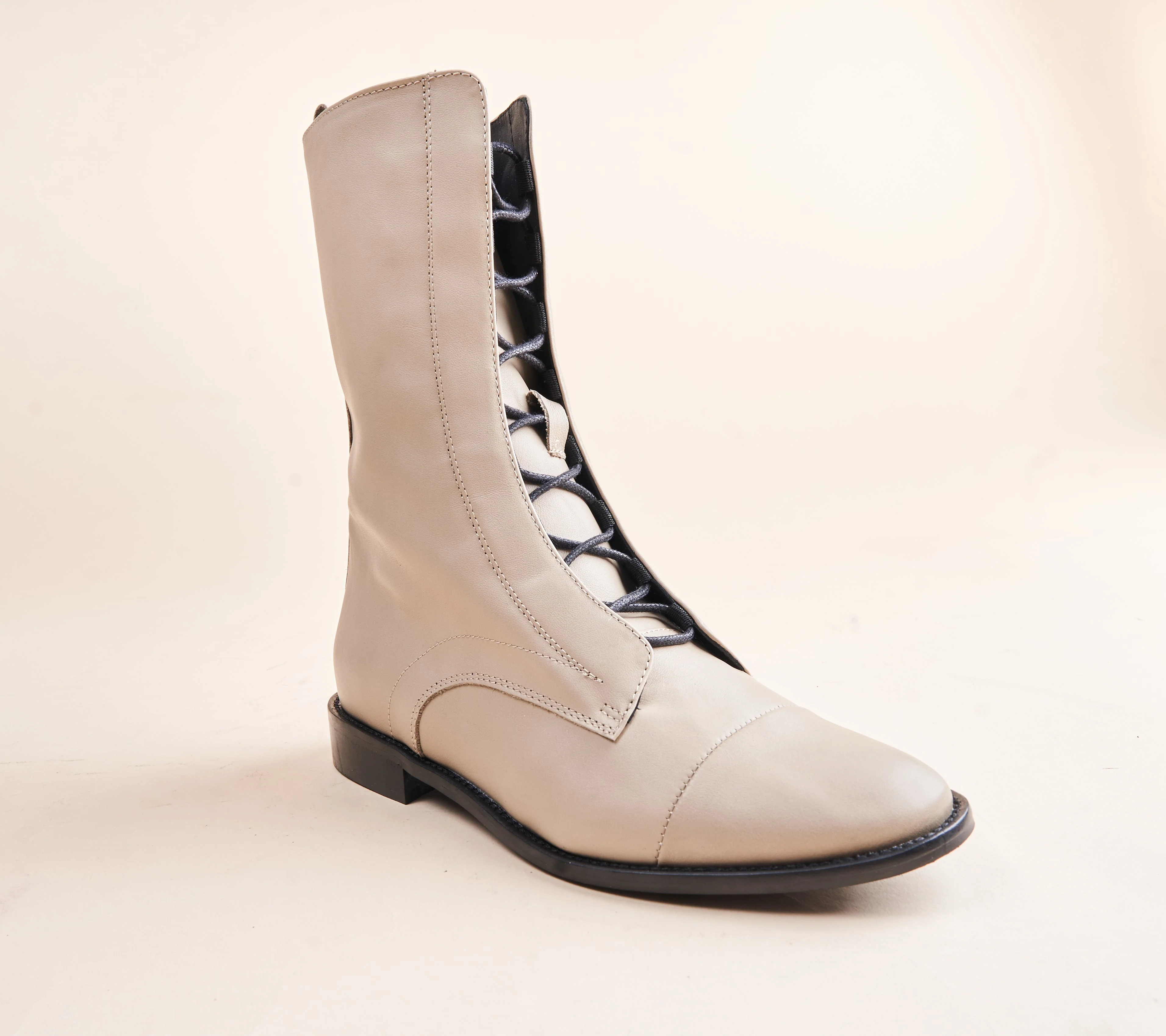 Milano - Beige Leather - Image 2