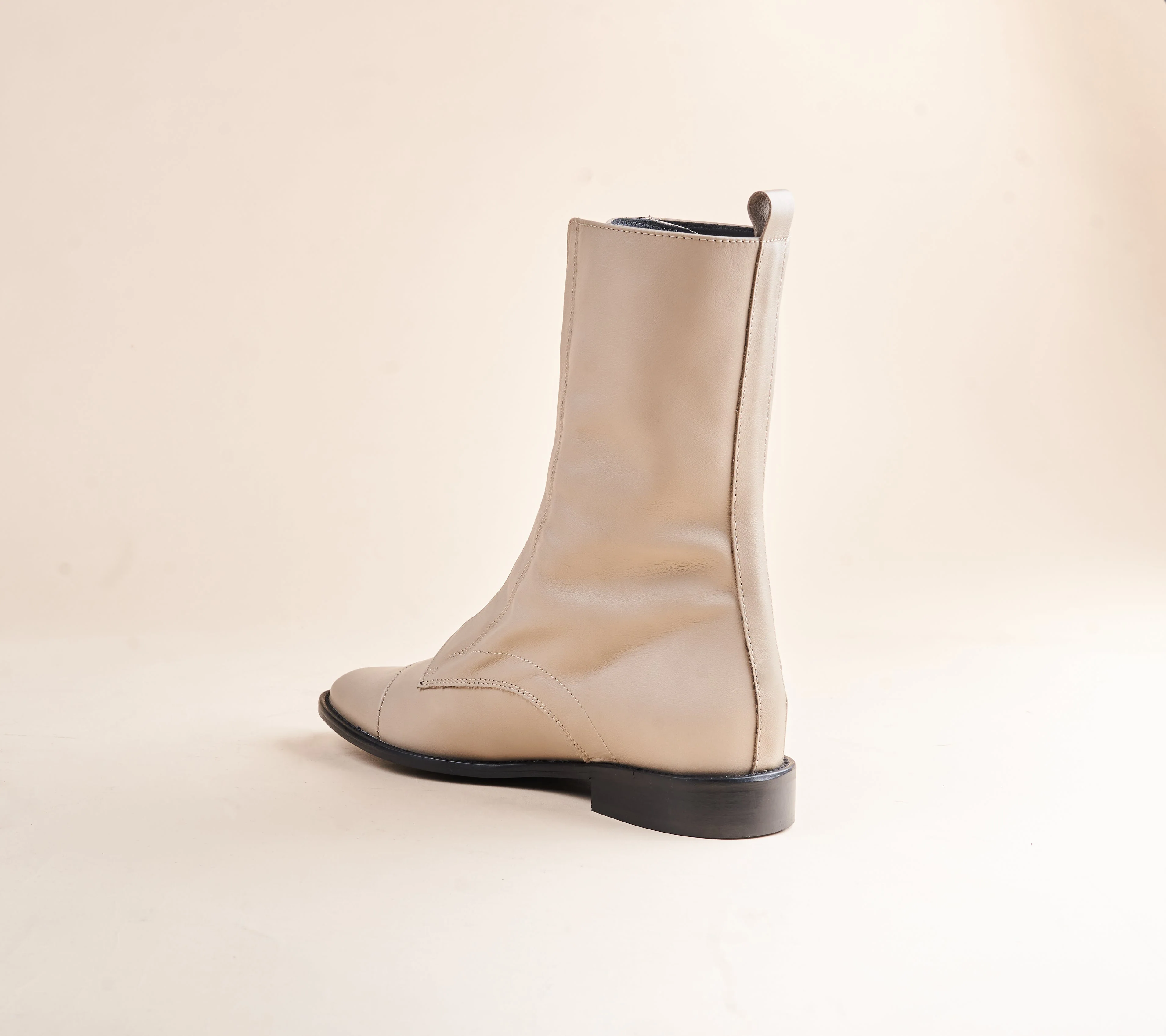 Milano - Beige Leather - Image 3
