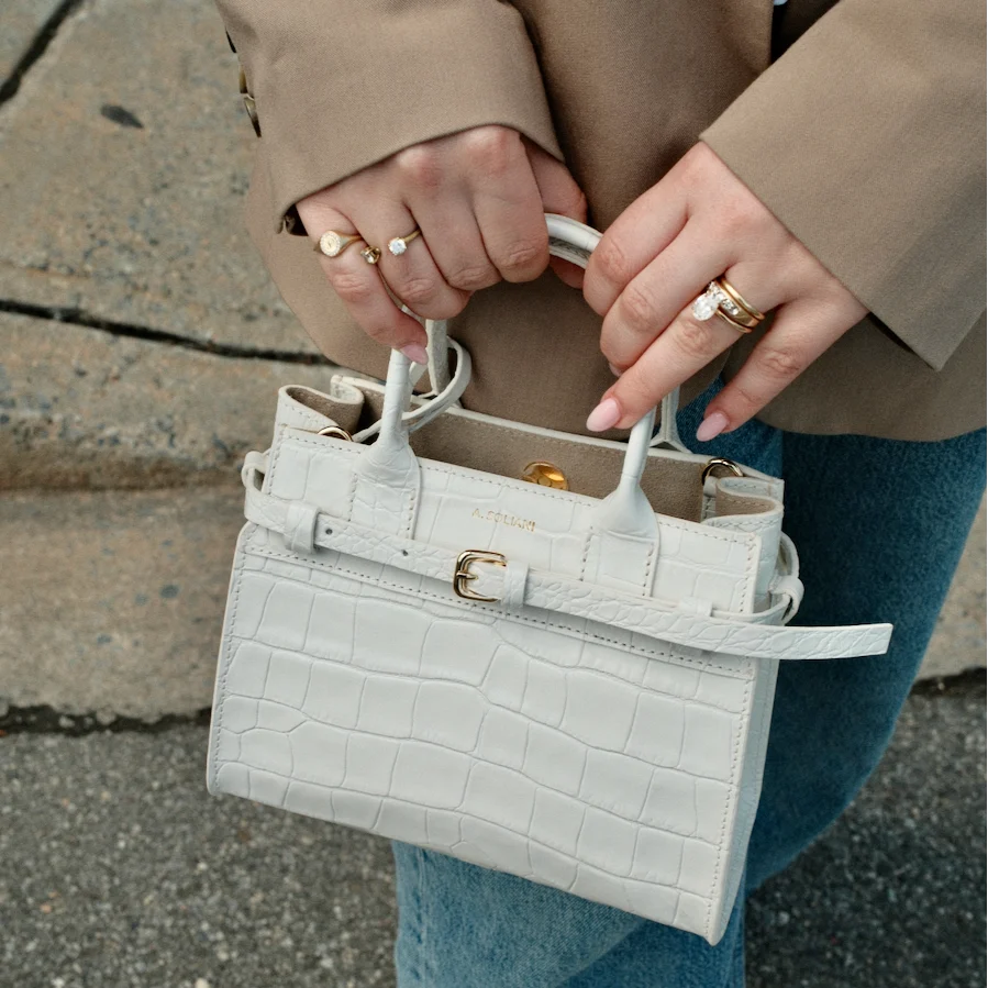 Mini Brera - Ivory Croc - Image 3