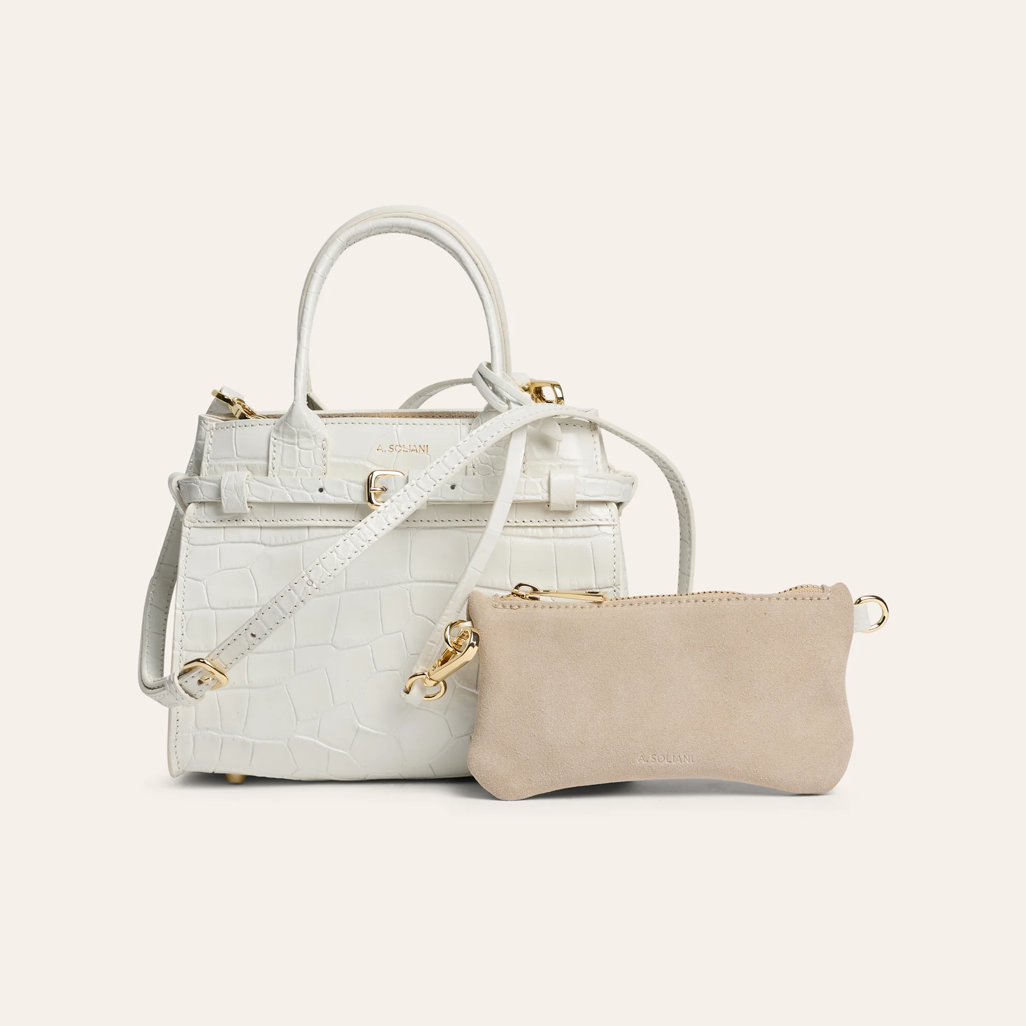 Mini Brera - Ivory Croc - Image 4