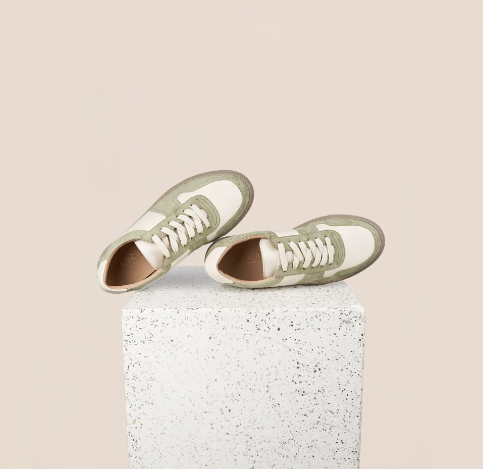 Palermo Sneaker - Seafoam/White - Image 2