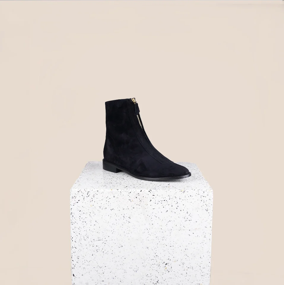 Roma Due- Black Suede - Image 3