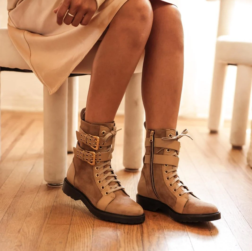 Savona - Beige Suede - Image 4