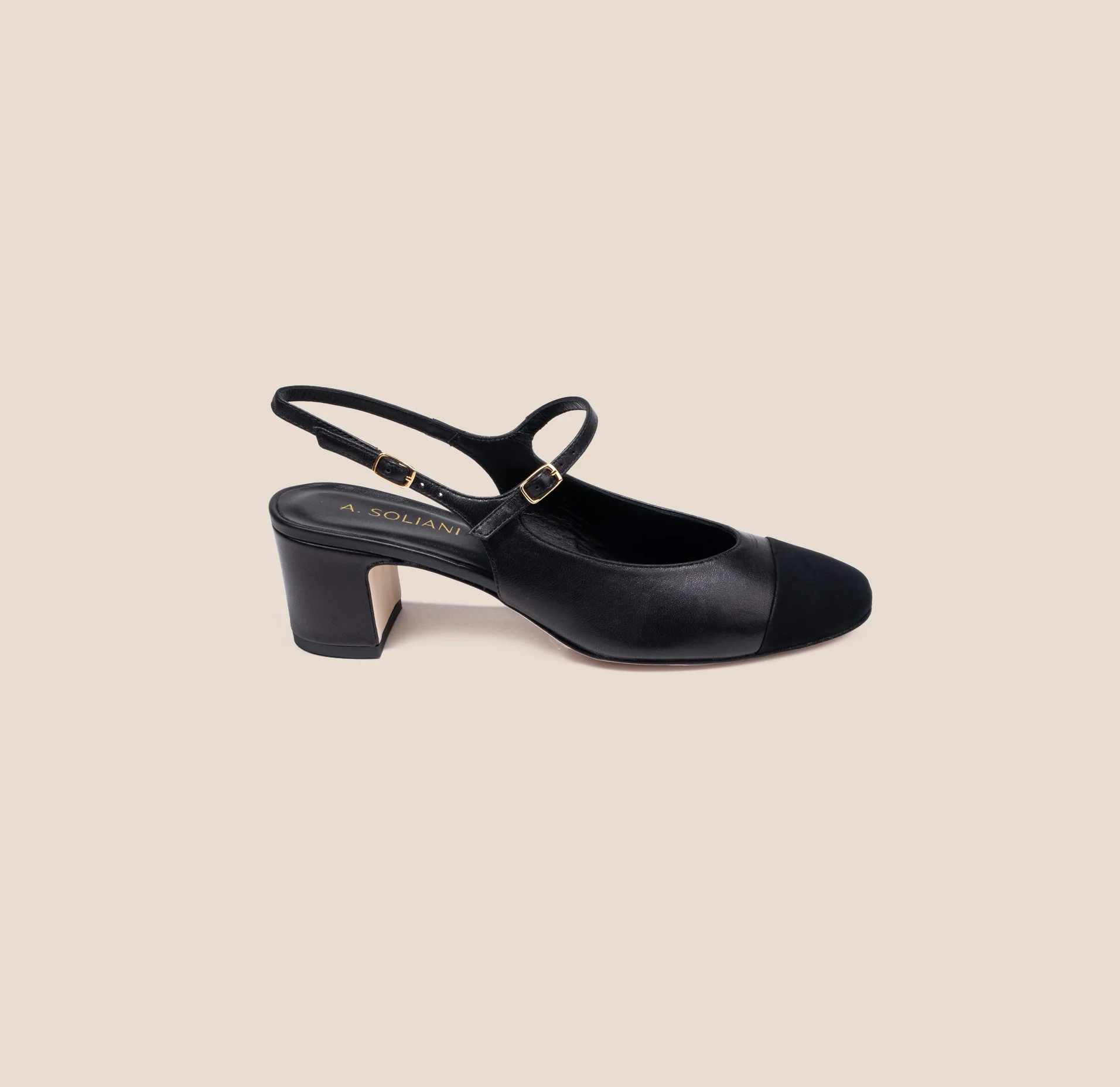 Selva - Black Leather/ Suede - Image 3