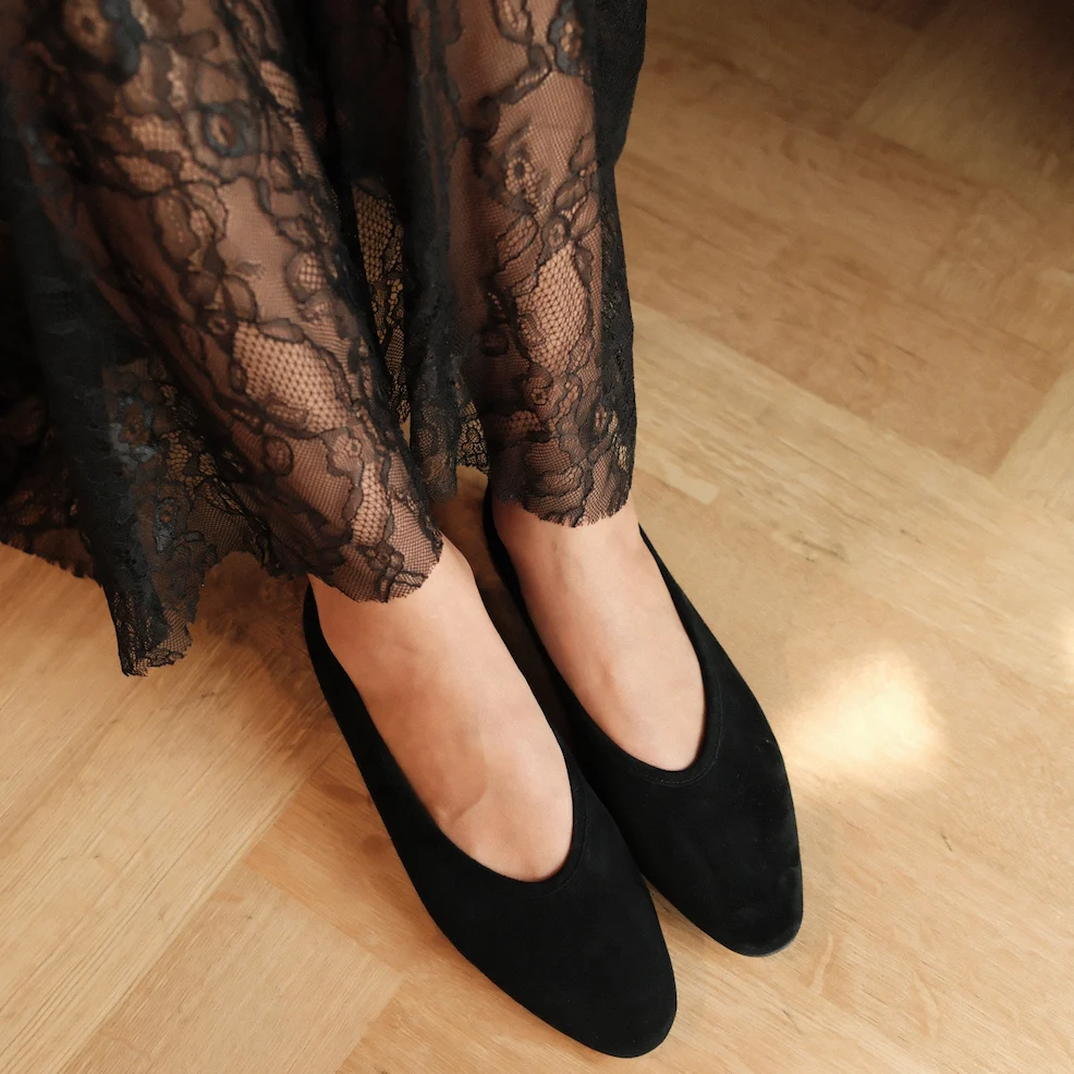 Siena - Black Suede - Image 3