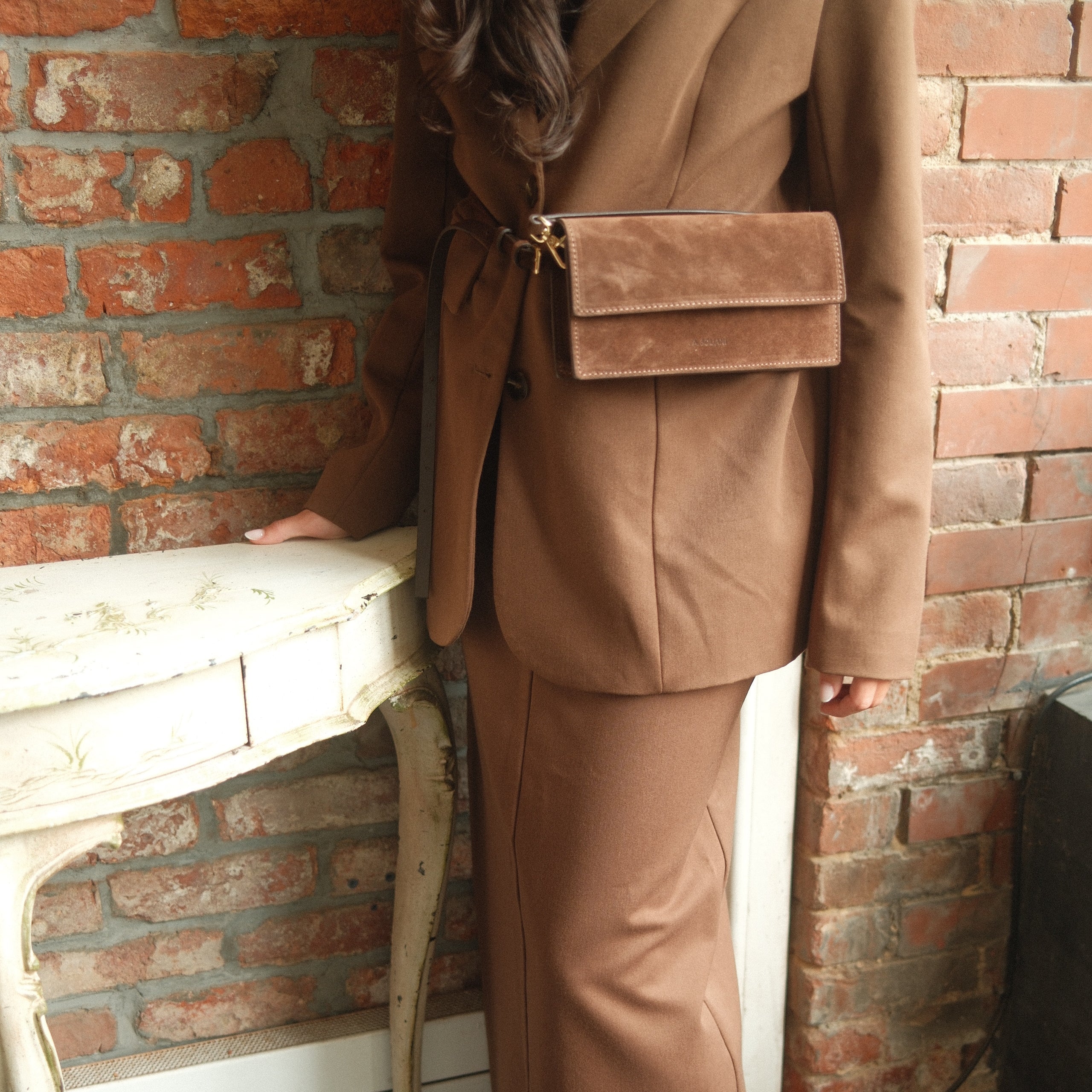 Spiga- Chocolate suede - Image 3