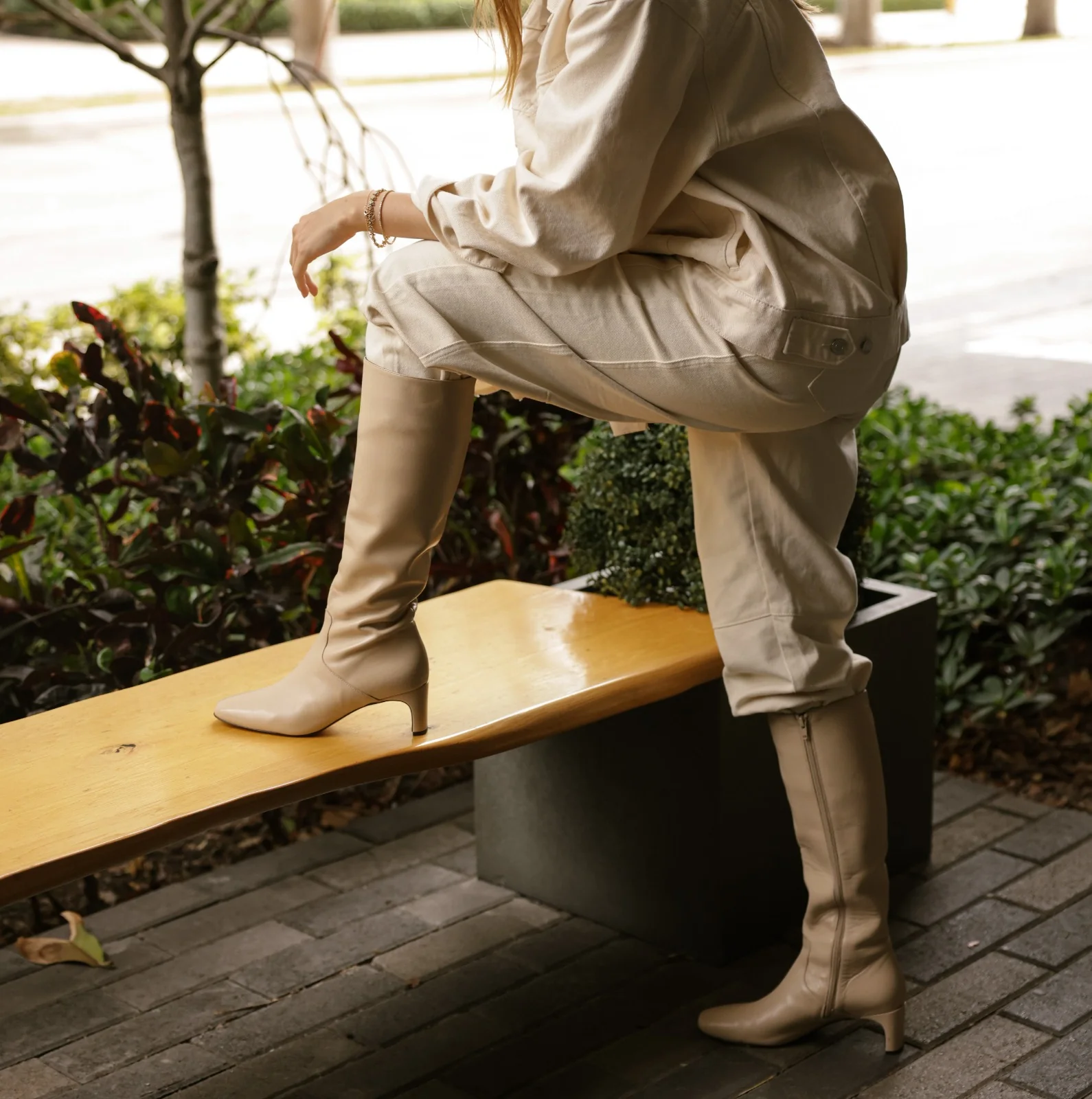 Stella - Oat Leather - Image 2