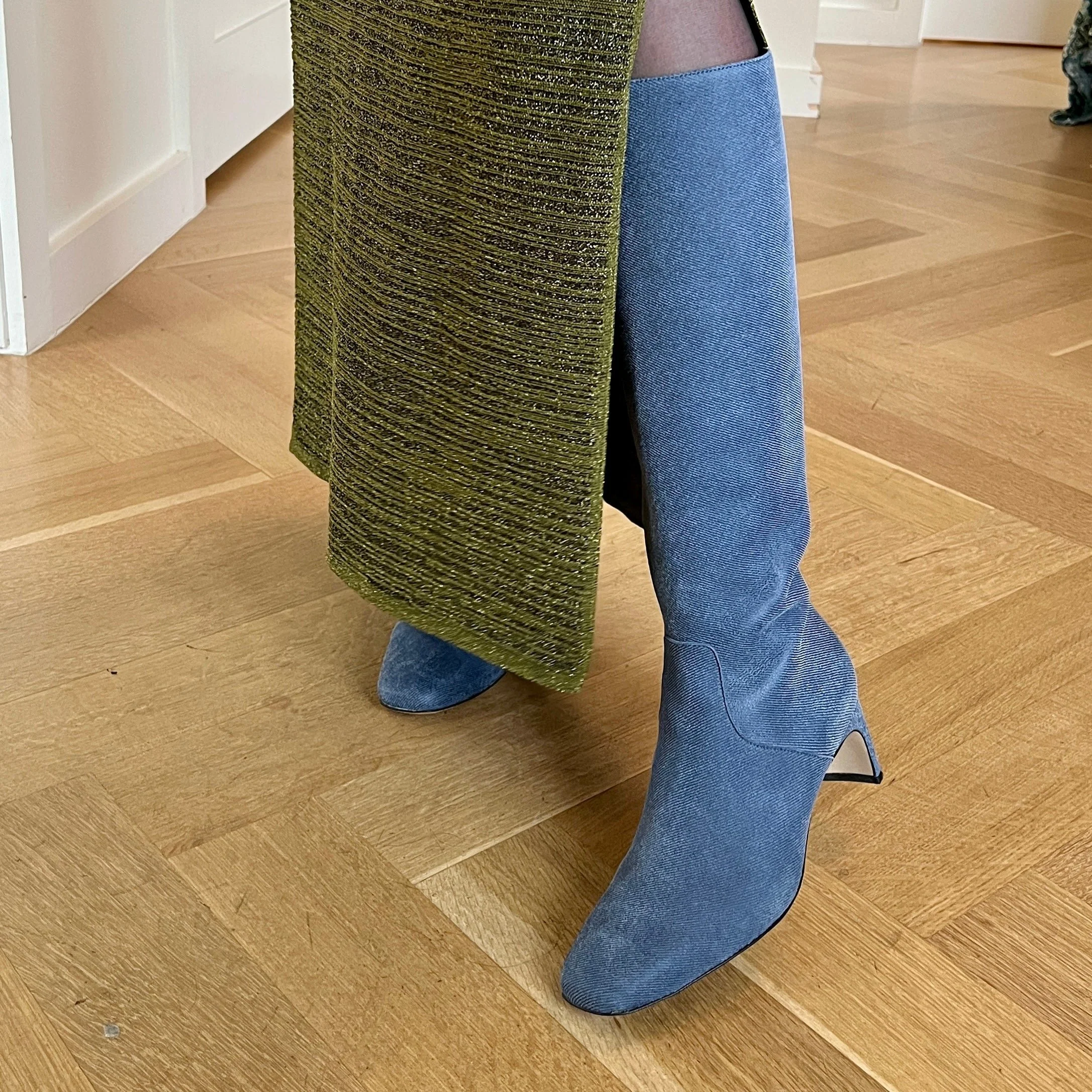 Stella - Denim Suede - Image 2