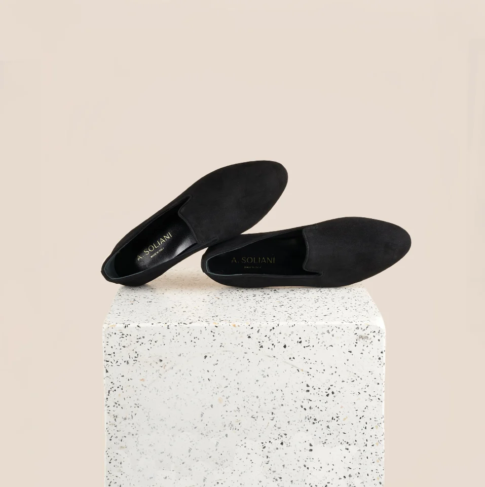 Stresa - Black Suede - Image 3