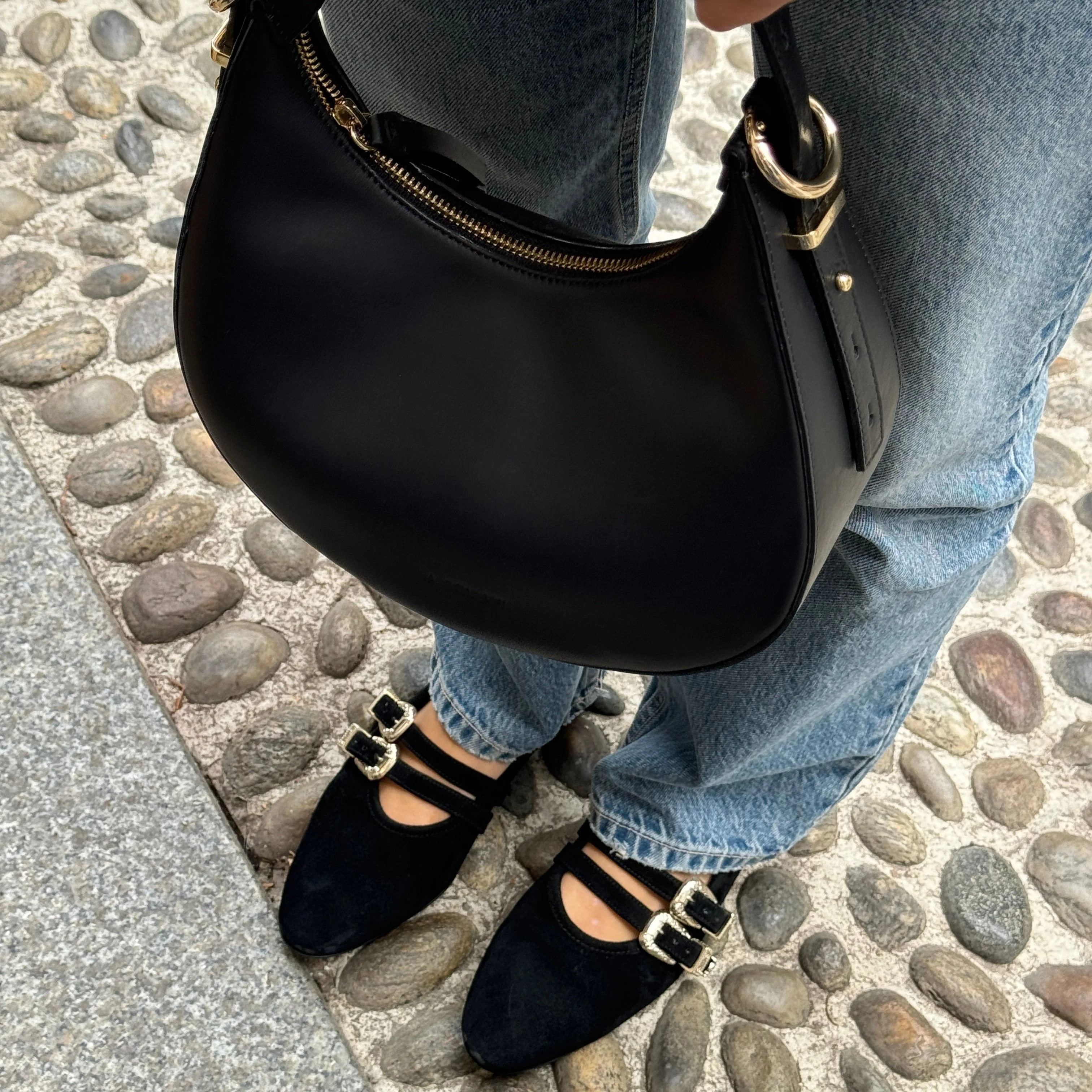 Udine Black Suede - Image 3