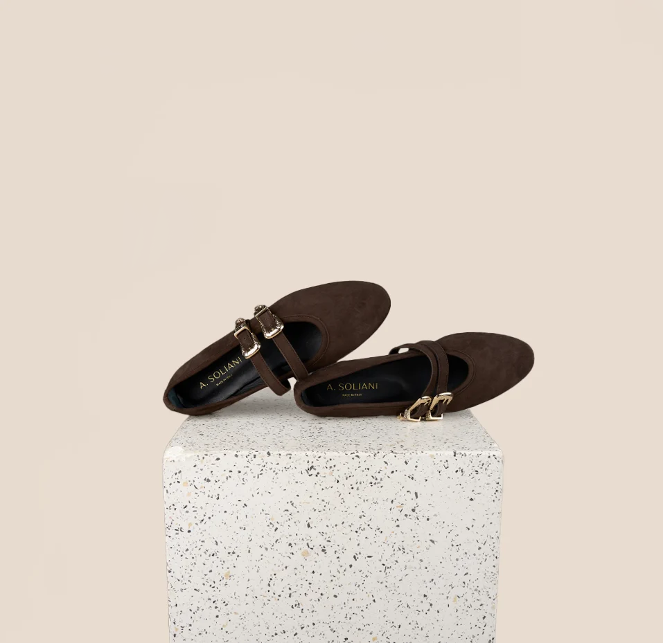 Udine - Chocolate Suede - Image 3