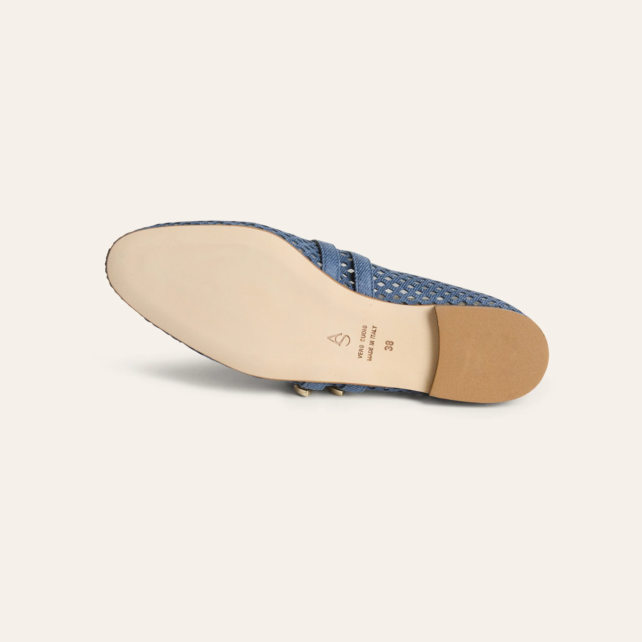 Udine - Perforated Dark Denim - Image 7